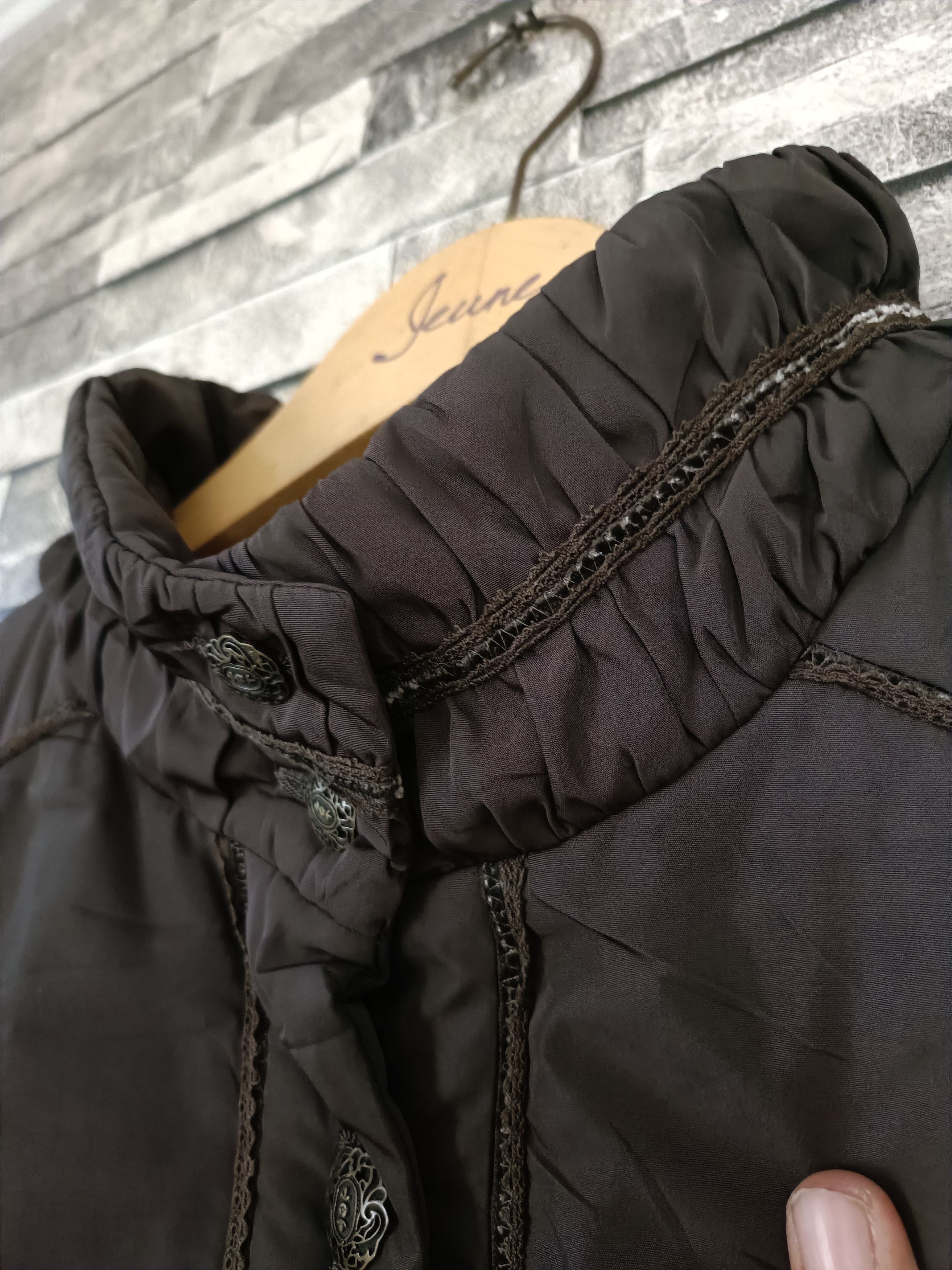 Japanese Brand Leilian quilted coat Size L / US 10 / IT 46 - 2 Thumbnail