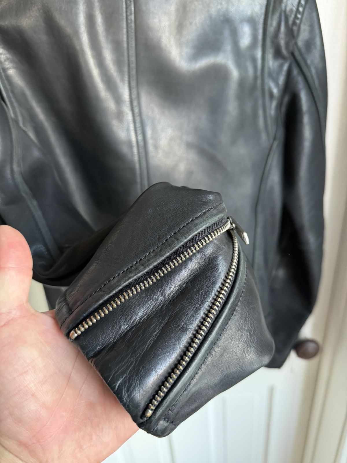 Marc Jacobs Marc by Marc Jacobs Motorcycle Jacket Leather Size US S / EU 44-46 / 1 - 6 Thumbnail