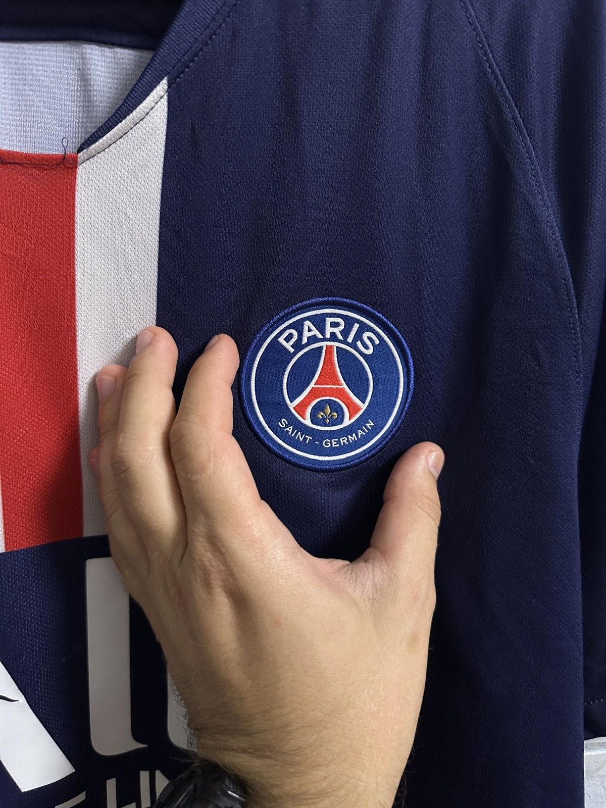 Nike Soccer Jersey Nike PSG Paris Saint German Size US XL / EU 56 / 4 - 3 Thumbnail