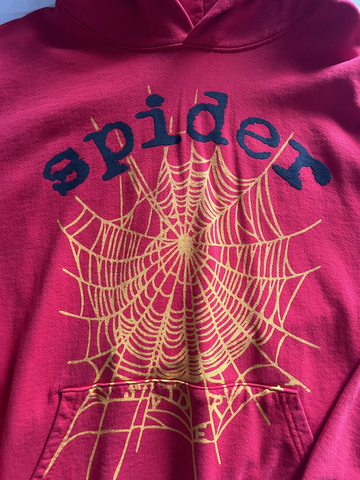 Sp5der Spider world wide Red Hoodie Size US L / EU 52-54 / 3 - 2 Thumbnail