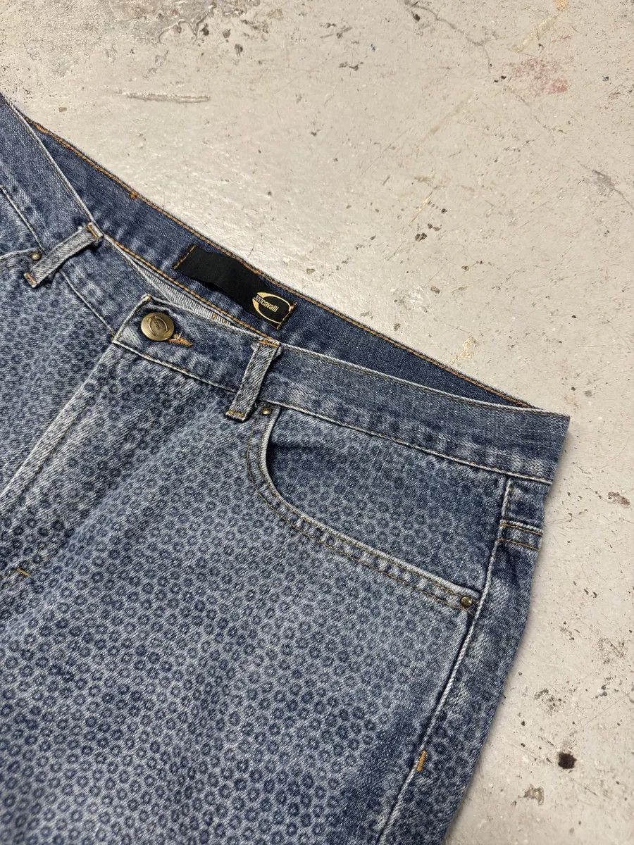 Just Cavalli AW2003 Cavalli Blue Pointed Denim Jeans Size US 32 / EU 48 - 7 Thumbnail