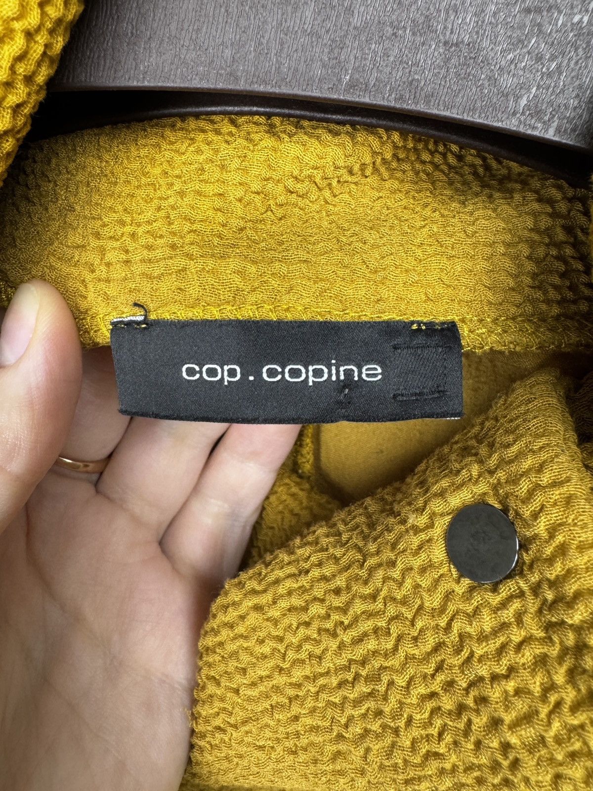 Cop Copine Cop Copine Textured funnel neck long sleeve top sweater Size S / US 4 / IT 40 - 9 Thumbnail