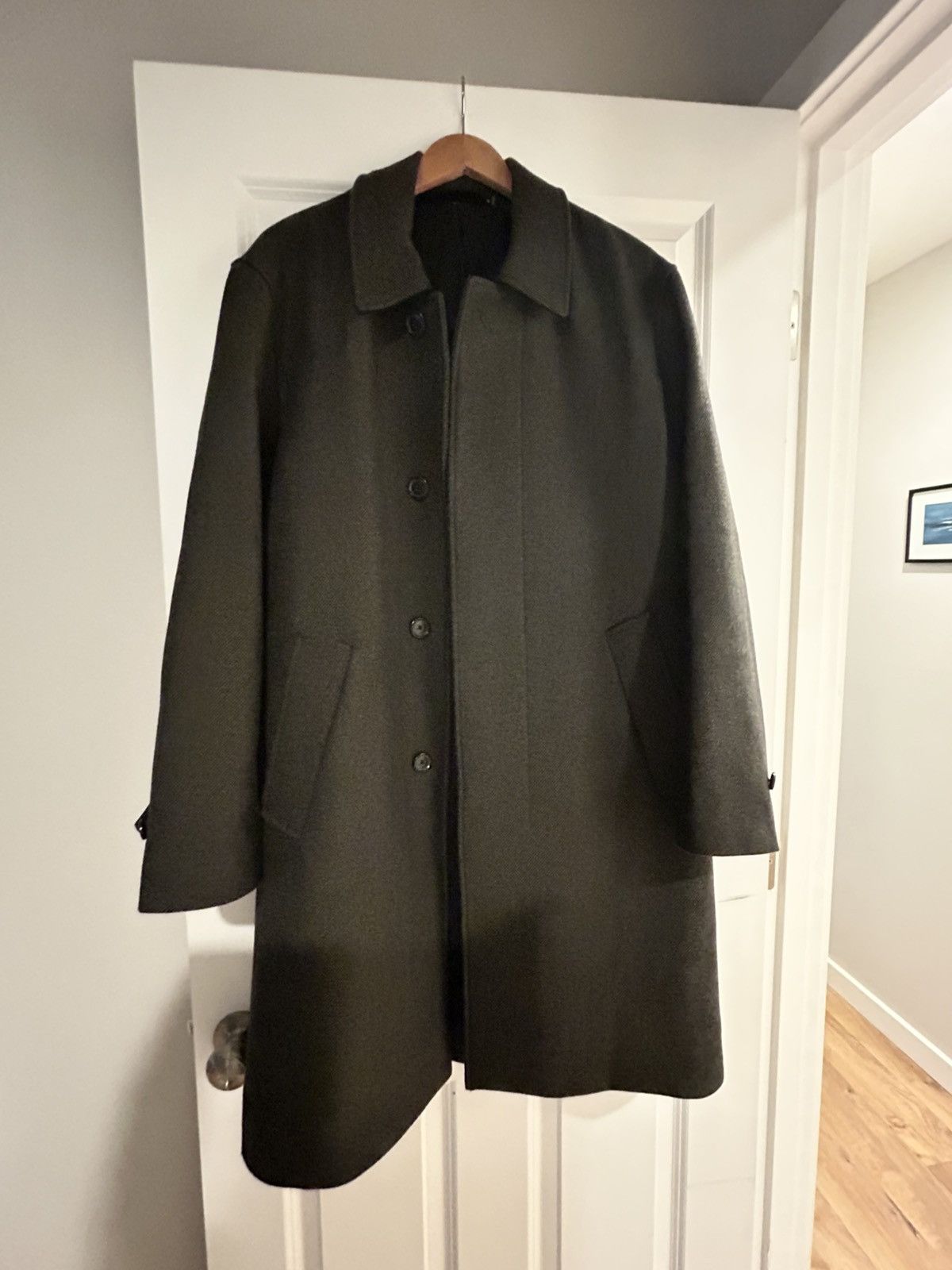 Banana Republic Dark Green Banana Republic Car Coat size S Size US S / EU 44-46 / 1 - 1 Thumbnail
