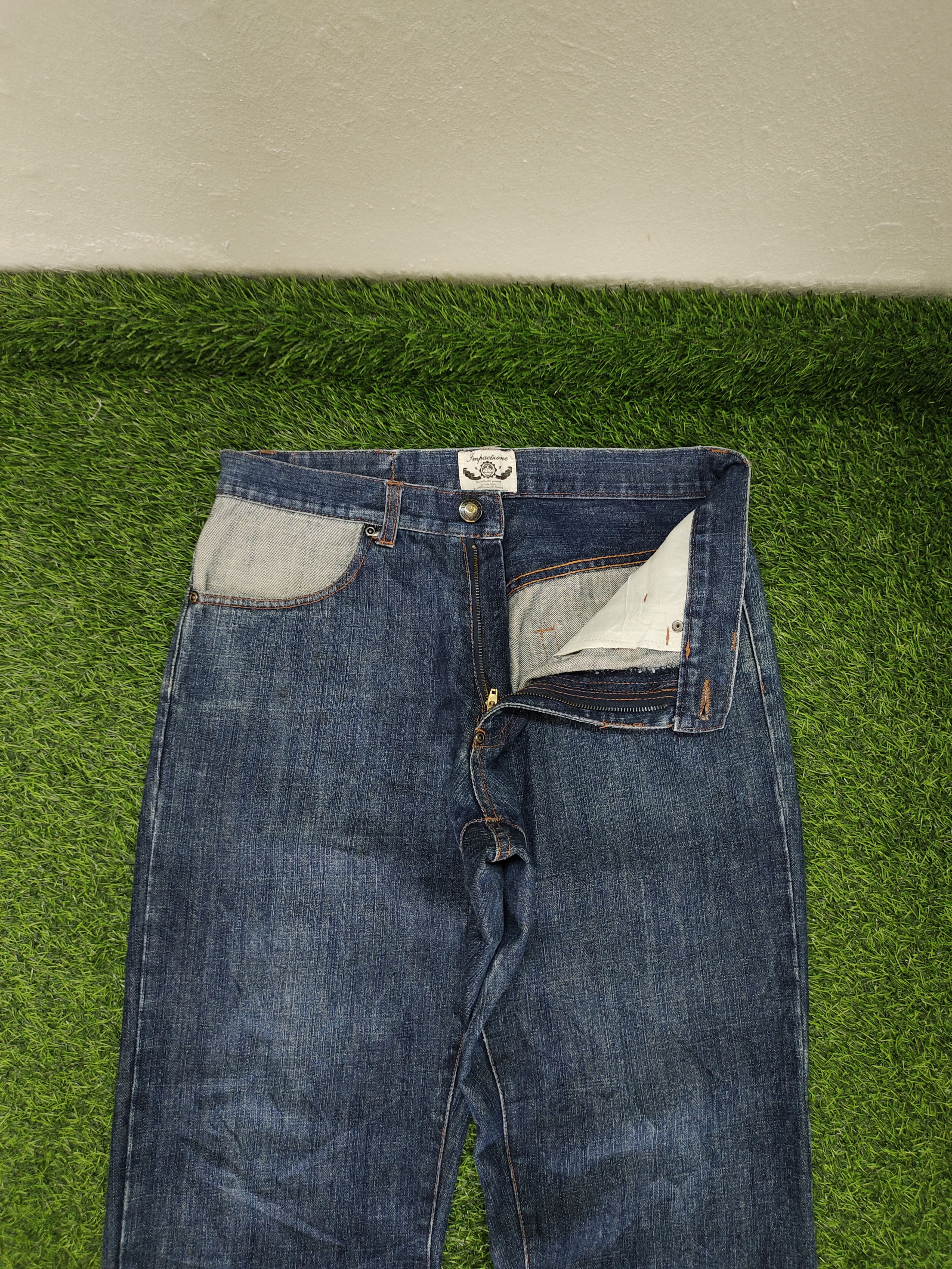 Hysteric Glamour Vintage Y2k Impactxone Japan Tribal Paisley Pocket Jeans Size US 33 - 10 Thumbnail