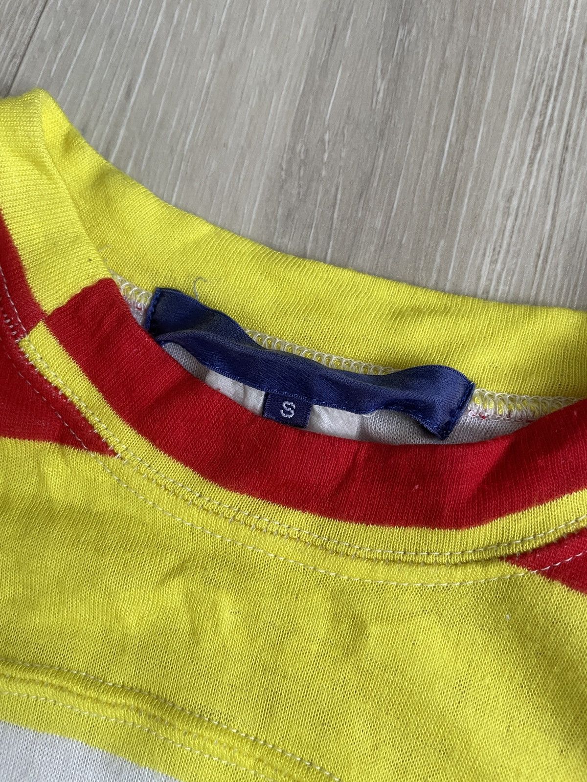 Junya Watanabe Junya Watanabe SS07 striped cotton jersey Size US S / EU 44-46 / 1 - 5 Thumbnail