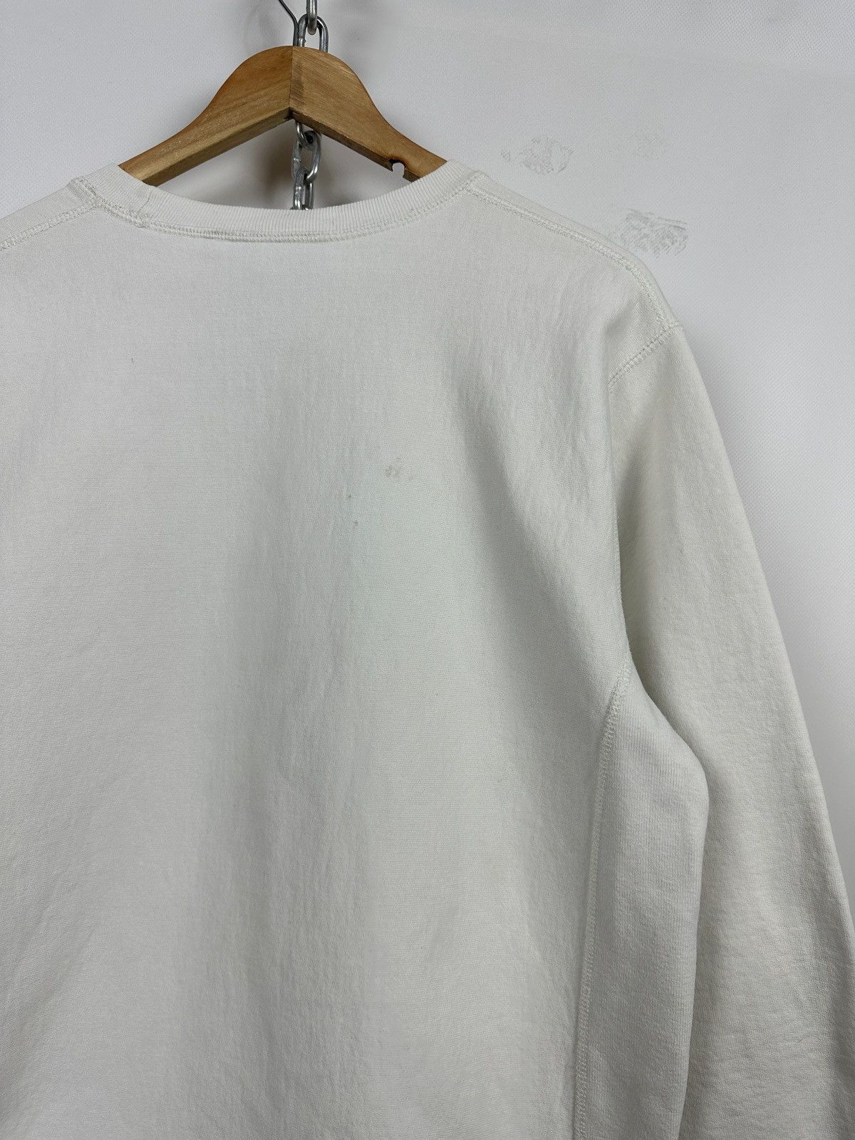 Supreme Supreme Brush Script White Crewneck Sweatshirt Size US L / EU 52-54 / 3 - 18 Thumbnail