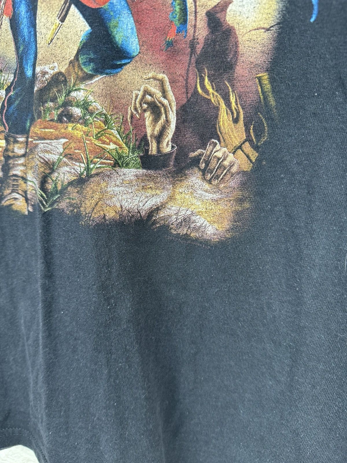 Vintage Vintage Iron Maiden Band Tees T shirt rare Size US M / EU 48-50 / 2 - 2 Thumbnail