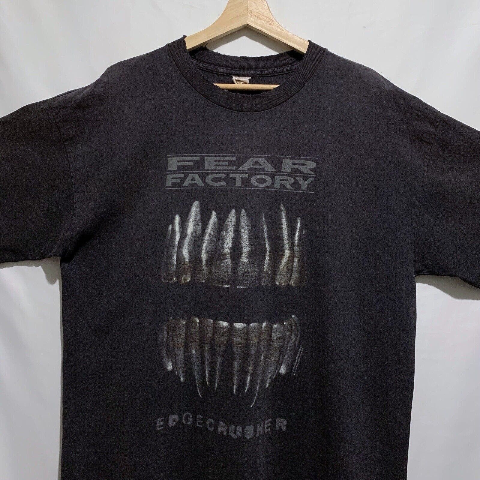 Band Tees × Vintage Vintage 90s Fear Factory Edgecrusher Band T 