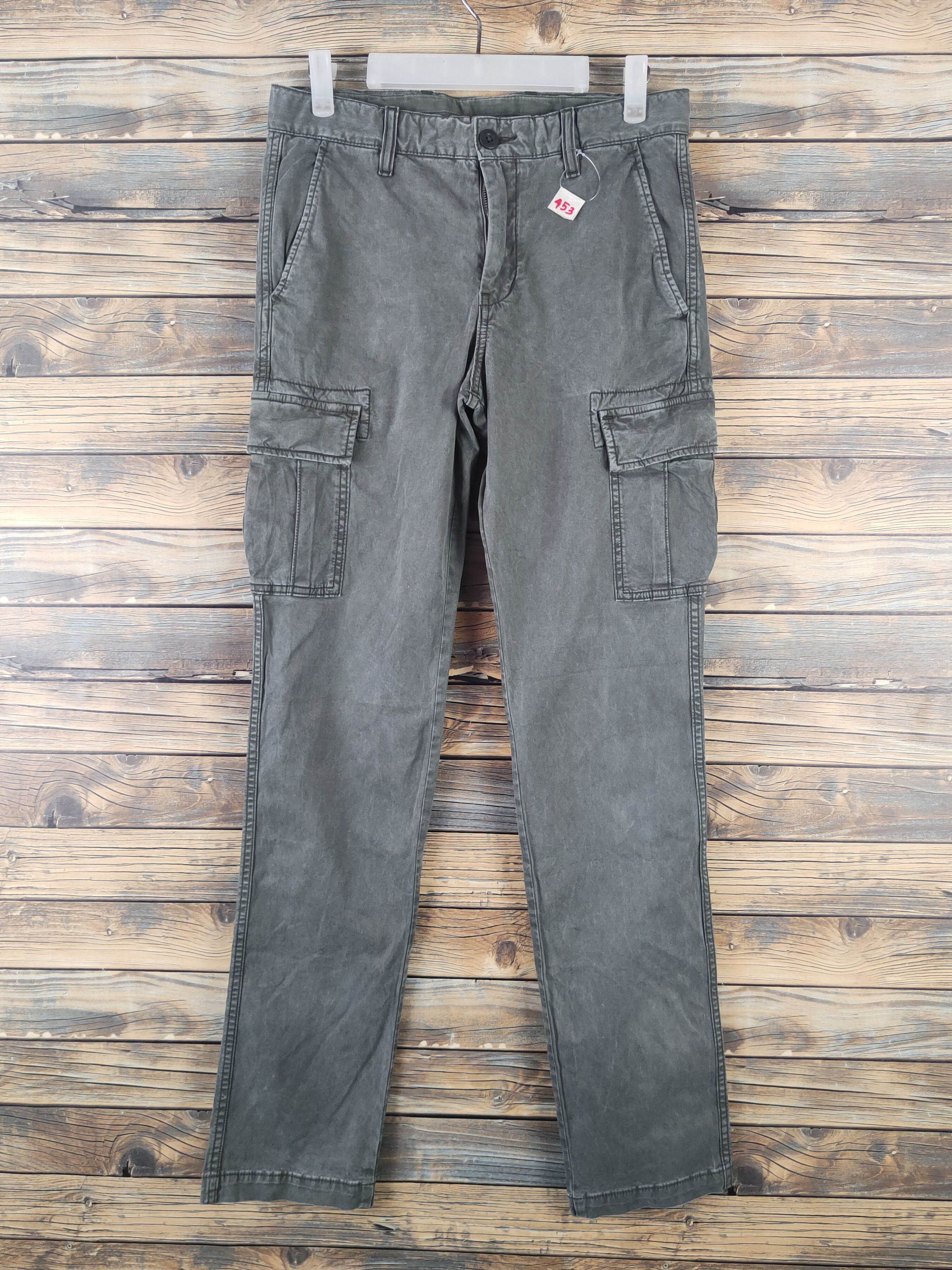 Japanese Brand DL Uniqlo Green Multipocket Tactical Cargo Pants #543 Size US 30 / EU 46 - 1 Thumbnail