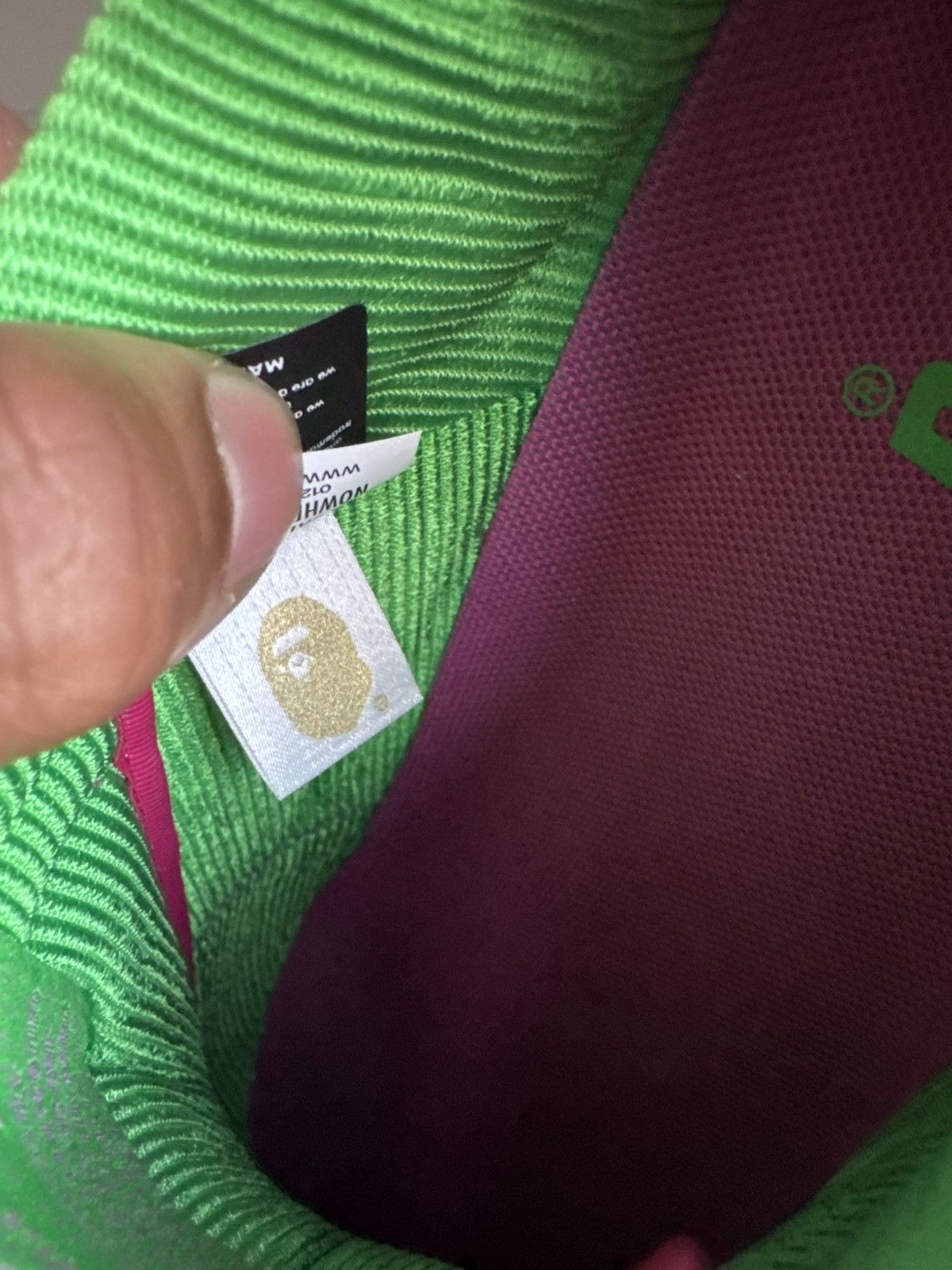 Bape Bapesta #1 M1 “Pink” Size US 13 / EU 46 - 9 Thumbnail