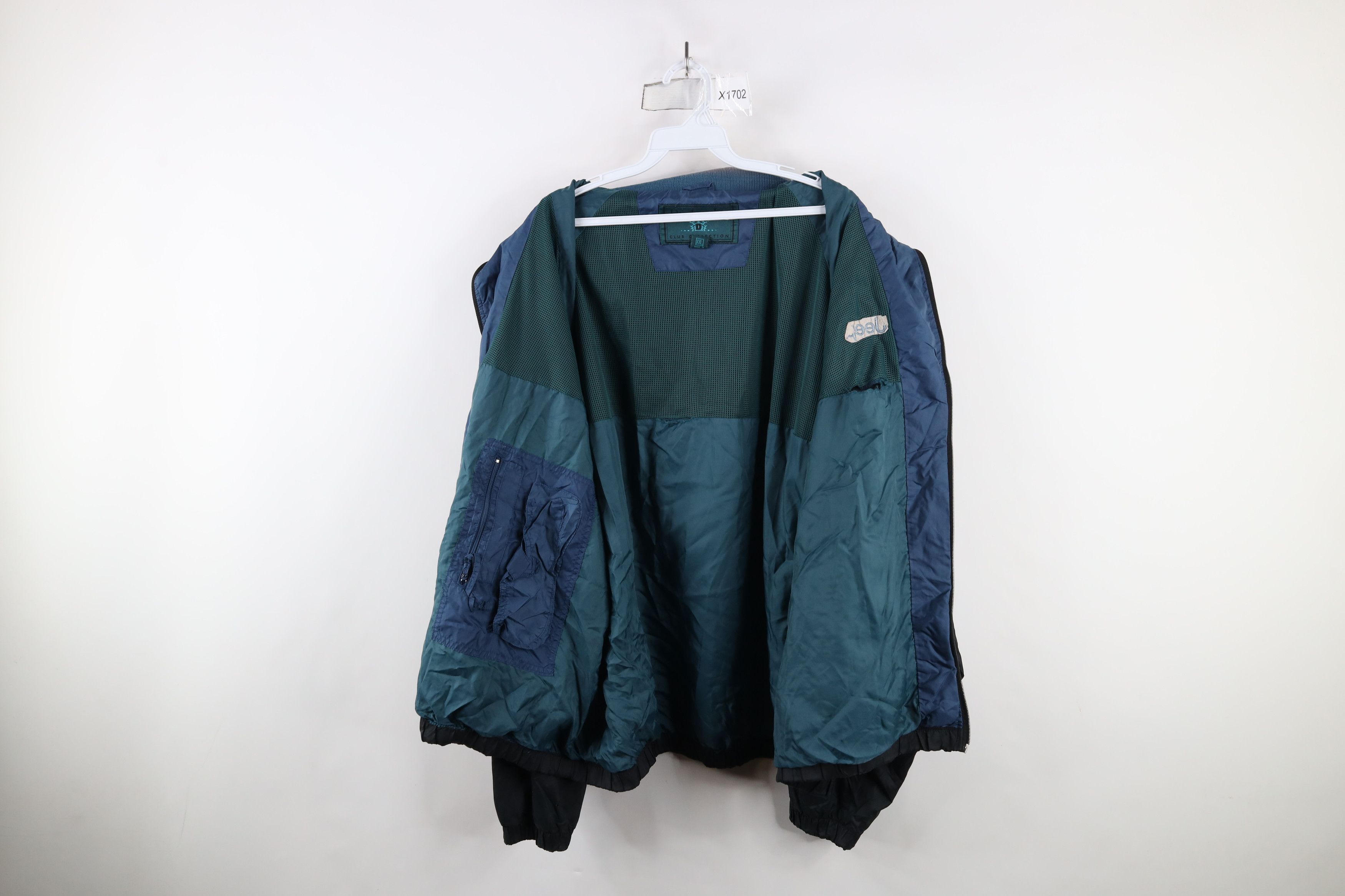 Vintage Vintage 90s Jeep Motors Spell Out Lined Windbreaker Jacket Size US XXL / EU 58 / 5 - 9 Thumbnail