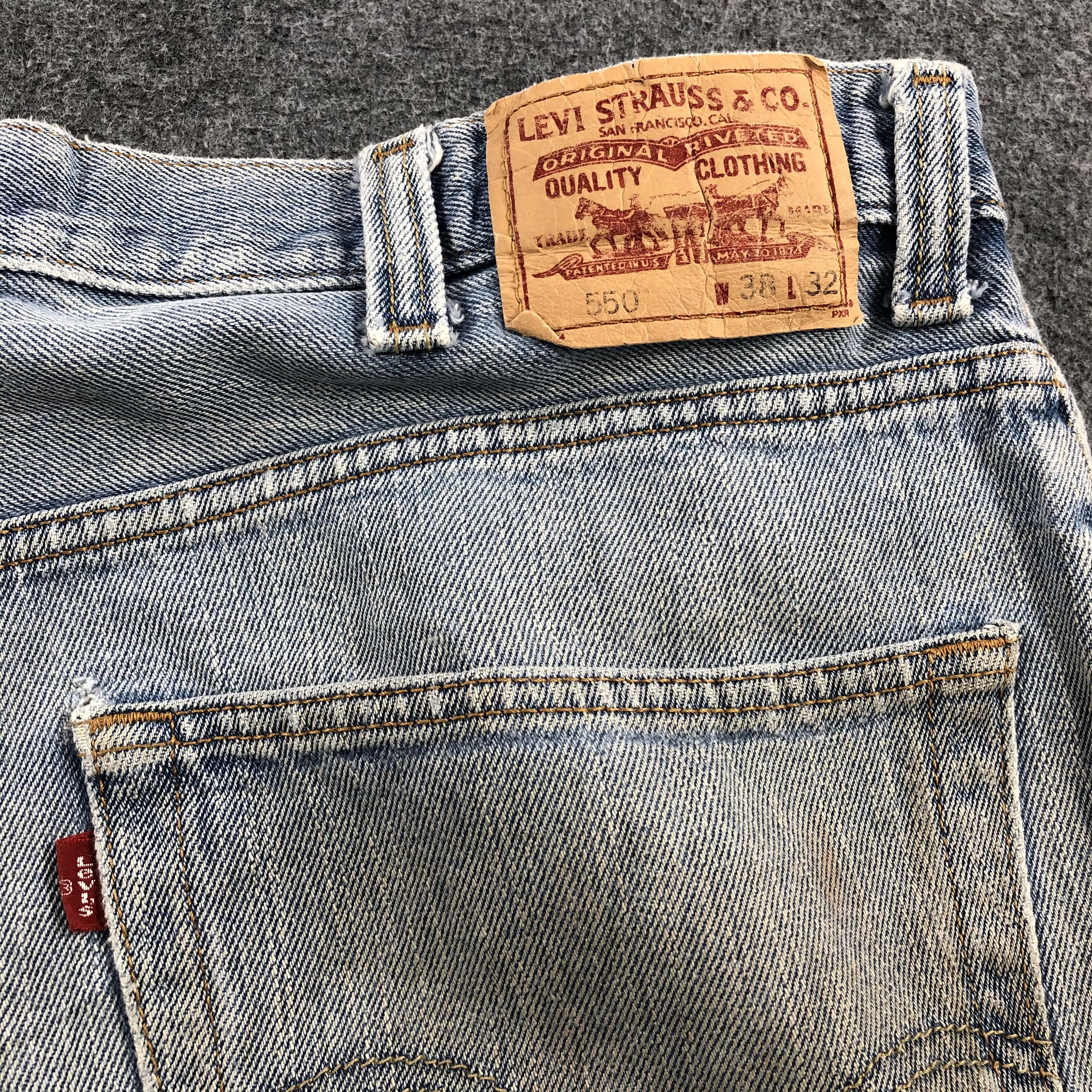 Levi's × Vintage Vintage Light Wash Levis 550 Jeans-JM1393 Size US 38 / EU 54 - 6 Thumbnail
