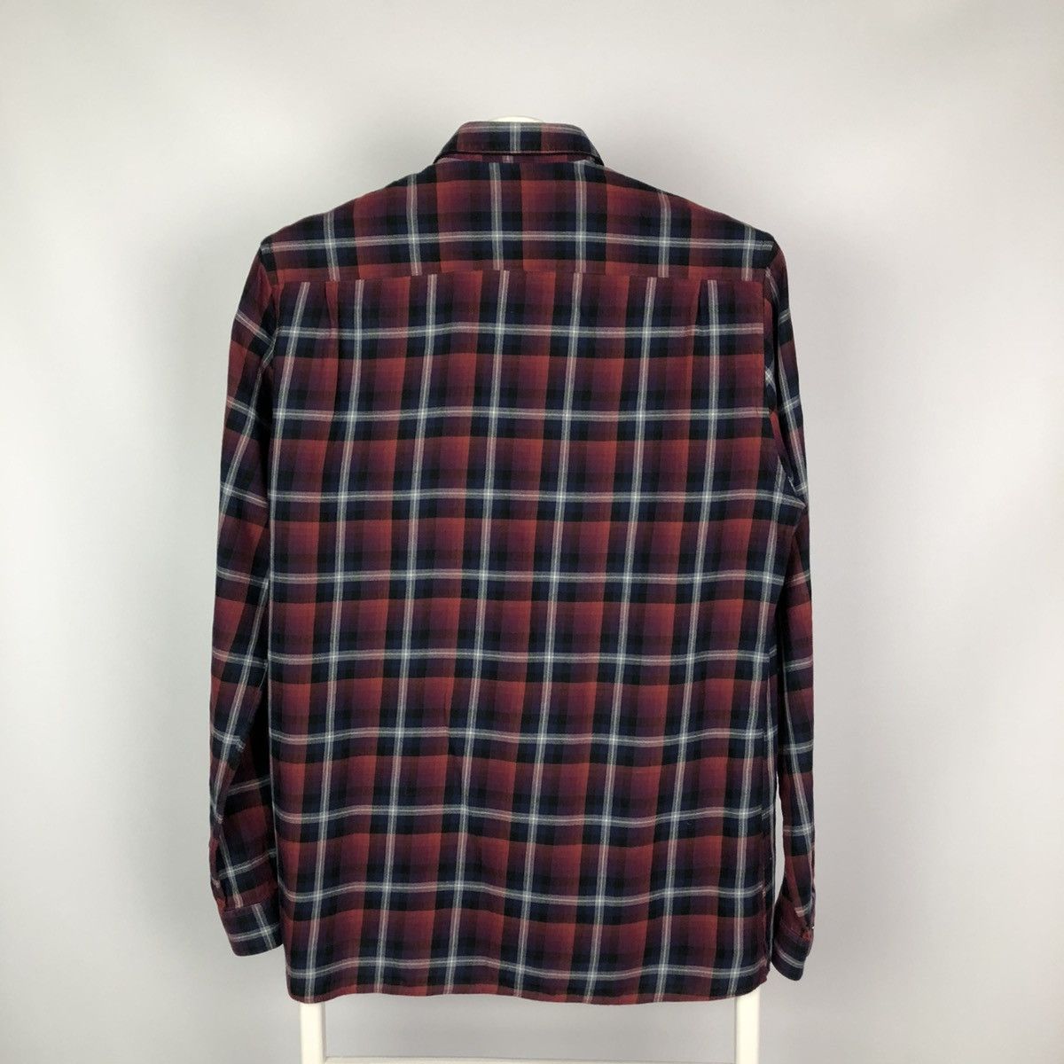 The Kooples The Kooples Plaid Check Long Sleeve Shirt Size US L / EU 52-54 / 3 - 2 Thumbnail