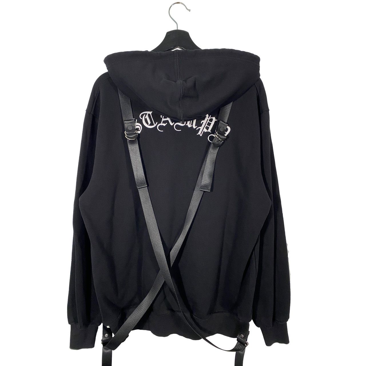 Stampd Stampd FW19 Strapped Hoodie Black Size US M / EU 48-50 / 2 - 2 Thumbnail