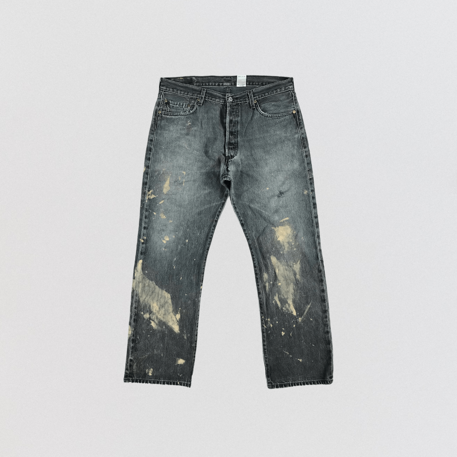 Levi's × Vintage 90s Vintage Levis 501 Painter Jeans-JM2314 Size US 37 - 1 Thumbnail