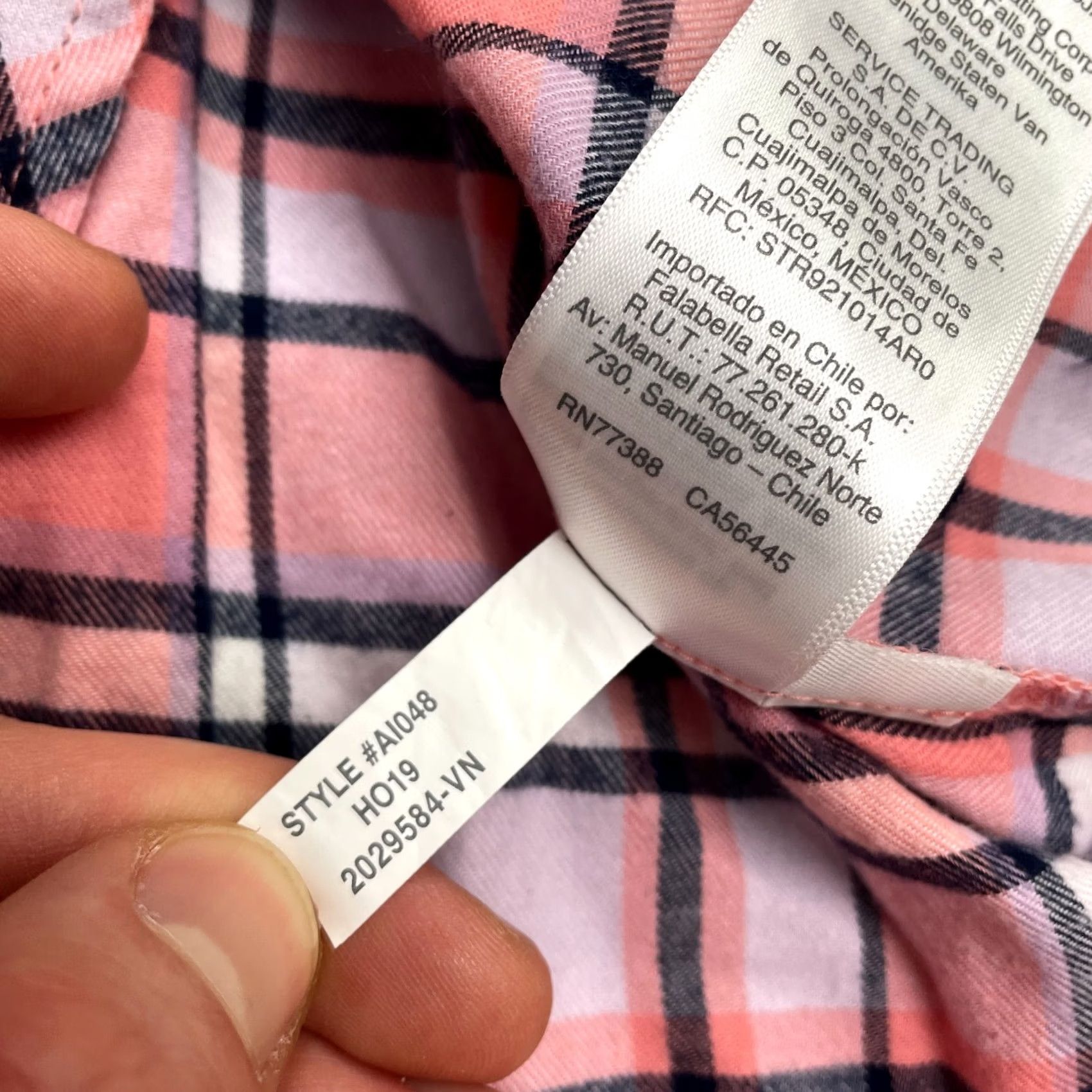 J.Crew J.CREW Button-Up Shirt Womens Small Pink Plaid Flannel Cotton Classic Casual Tailored Sl-F? Size S / US 4 / IT 40 - 2 Thumbnail