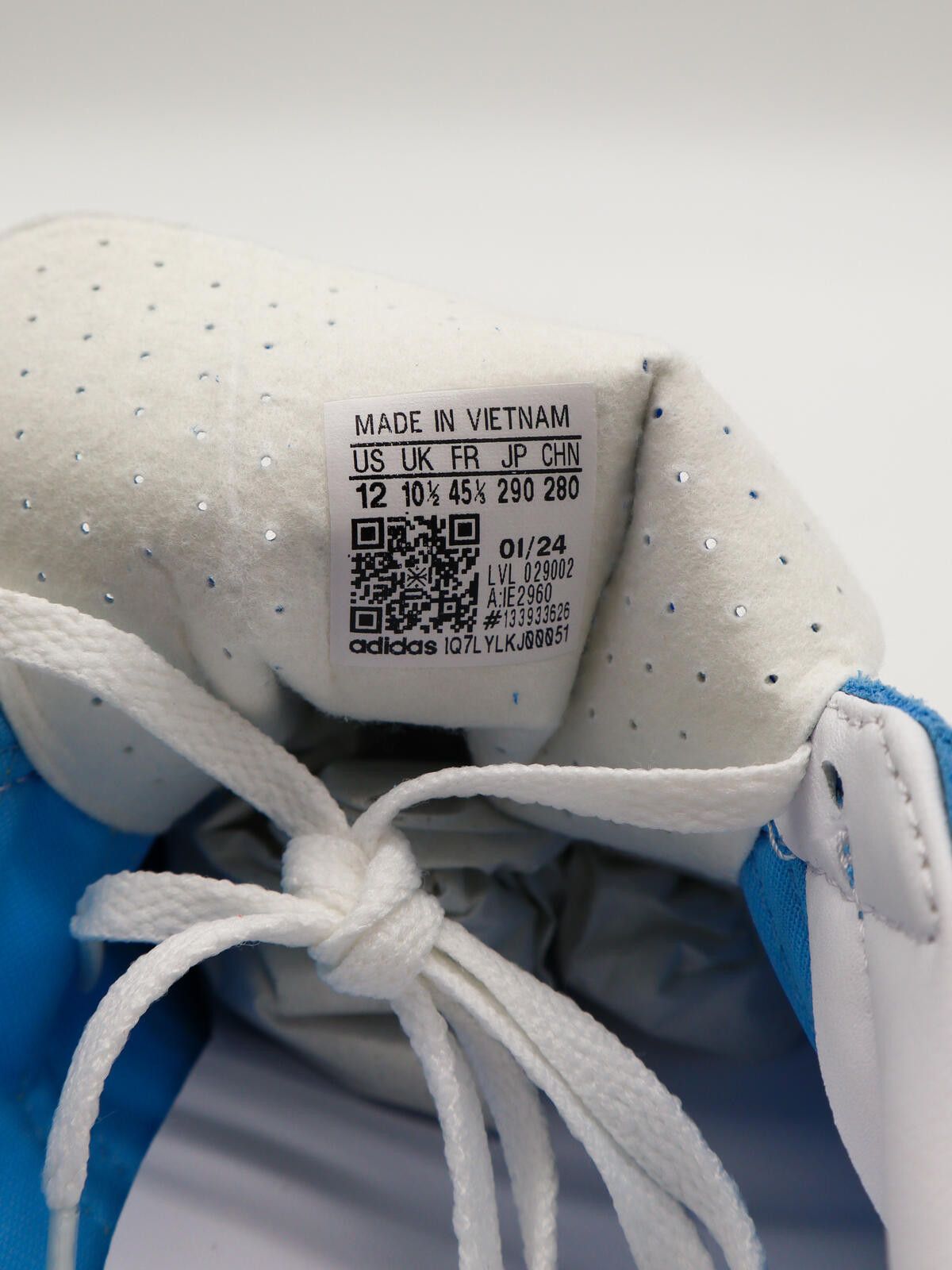 Adidas adidas Gazelle Indoor - Blue / Yellow - IE2960 – Size 10.5 Size US 11.5 / EU 44-45 - 6 Thumbnail