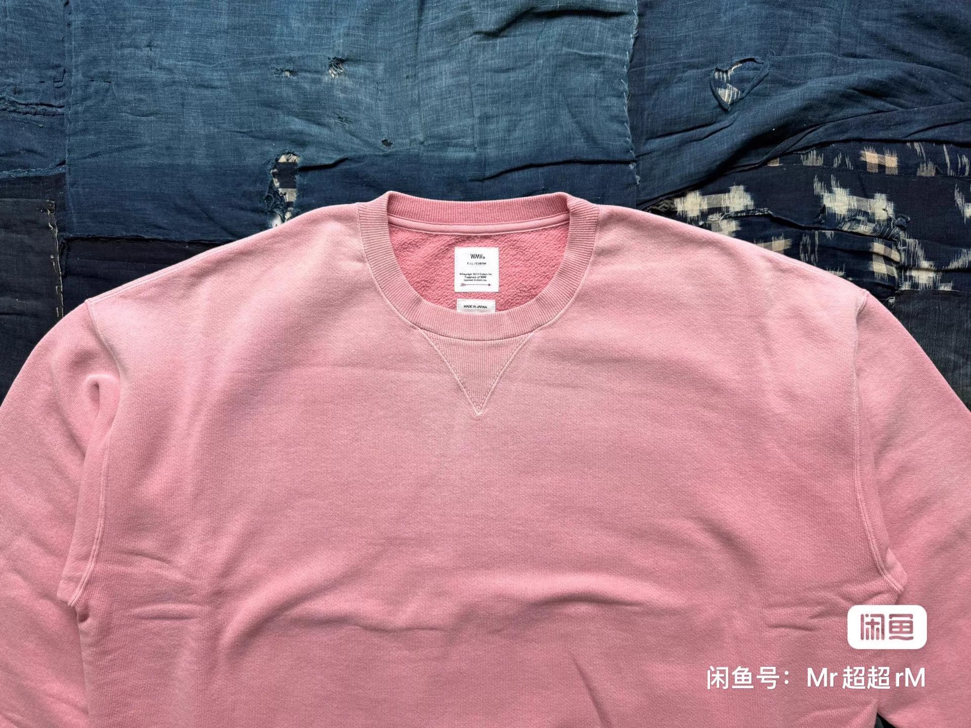 Visvim VISVIM 26SS AMPLUS SWEAT L/S CRASH W Aged Pink 1 Size US S / EU 44-46 / 1 - 3 Thumbnail