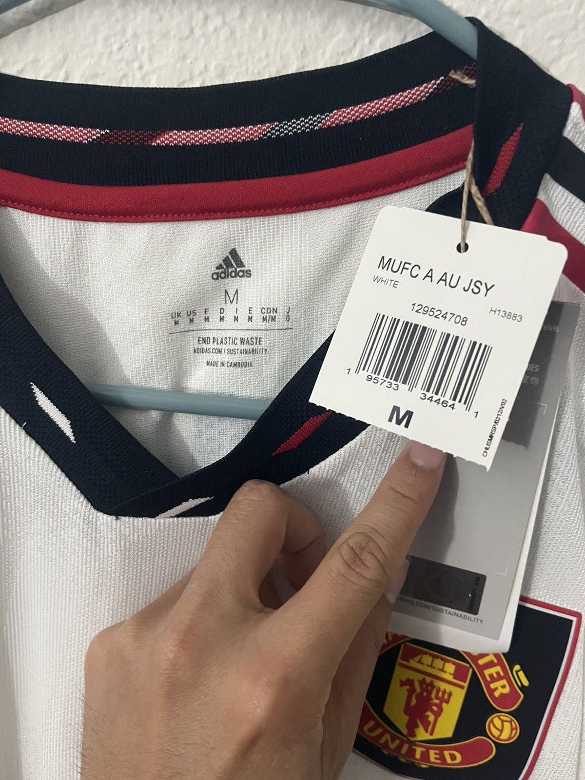 Adidas 2022/23 Manchester United Soccer Jersey Cristiano Ronaldo 7 Size US M / EU 48-50 / 2 - 5 Thumbnail