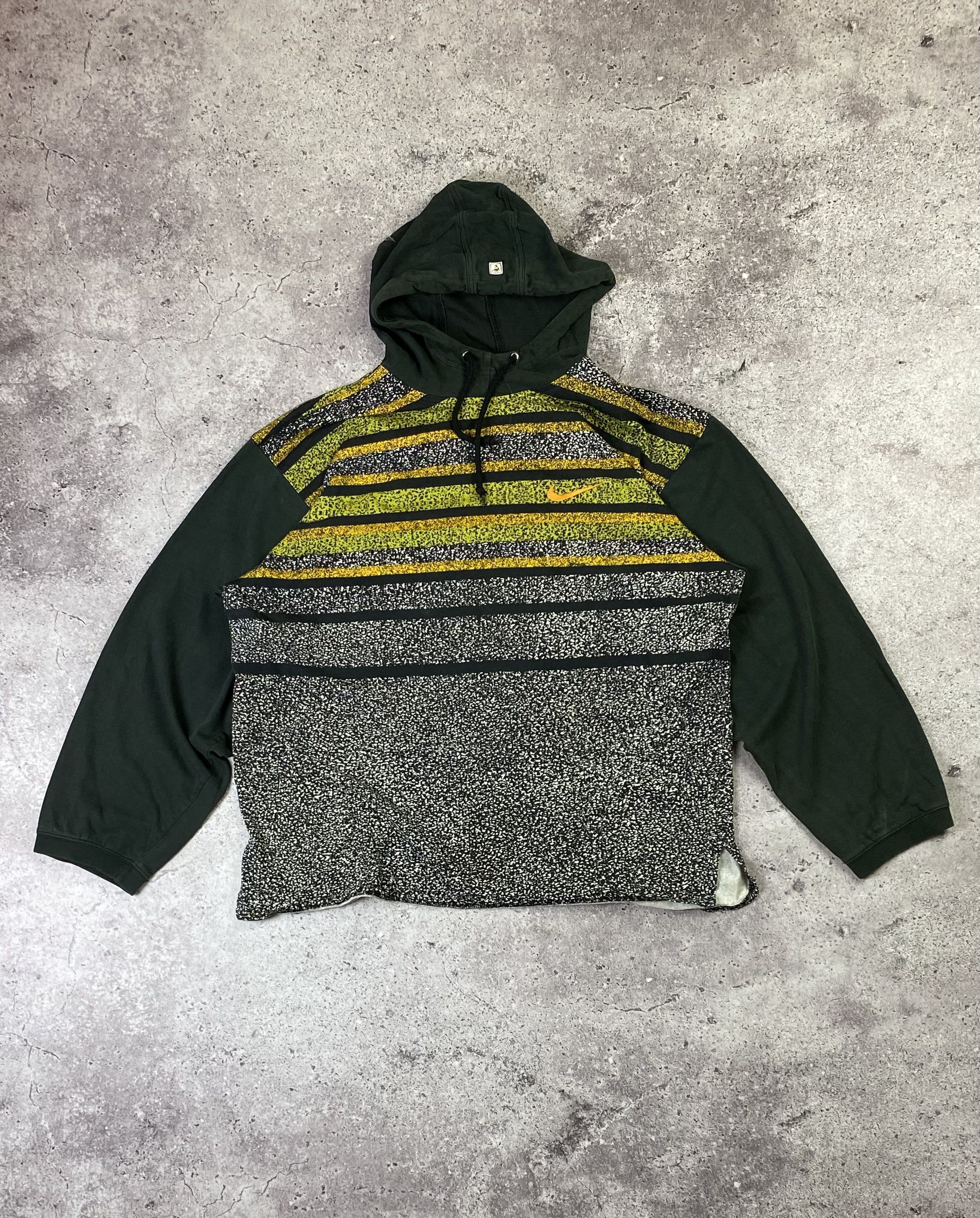 NBA × Nike × Vintage Vintage 90s Nike USA Basketball Swoosh Hoodie Size US L / EU 52-54 / 3 - 2 Thumbnail