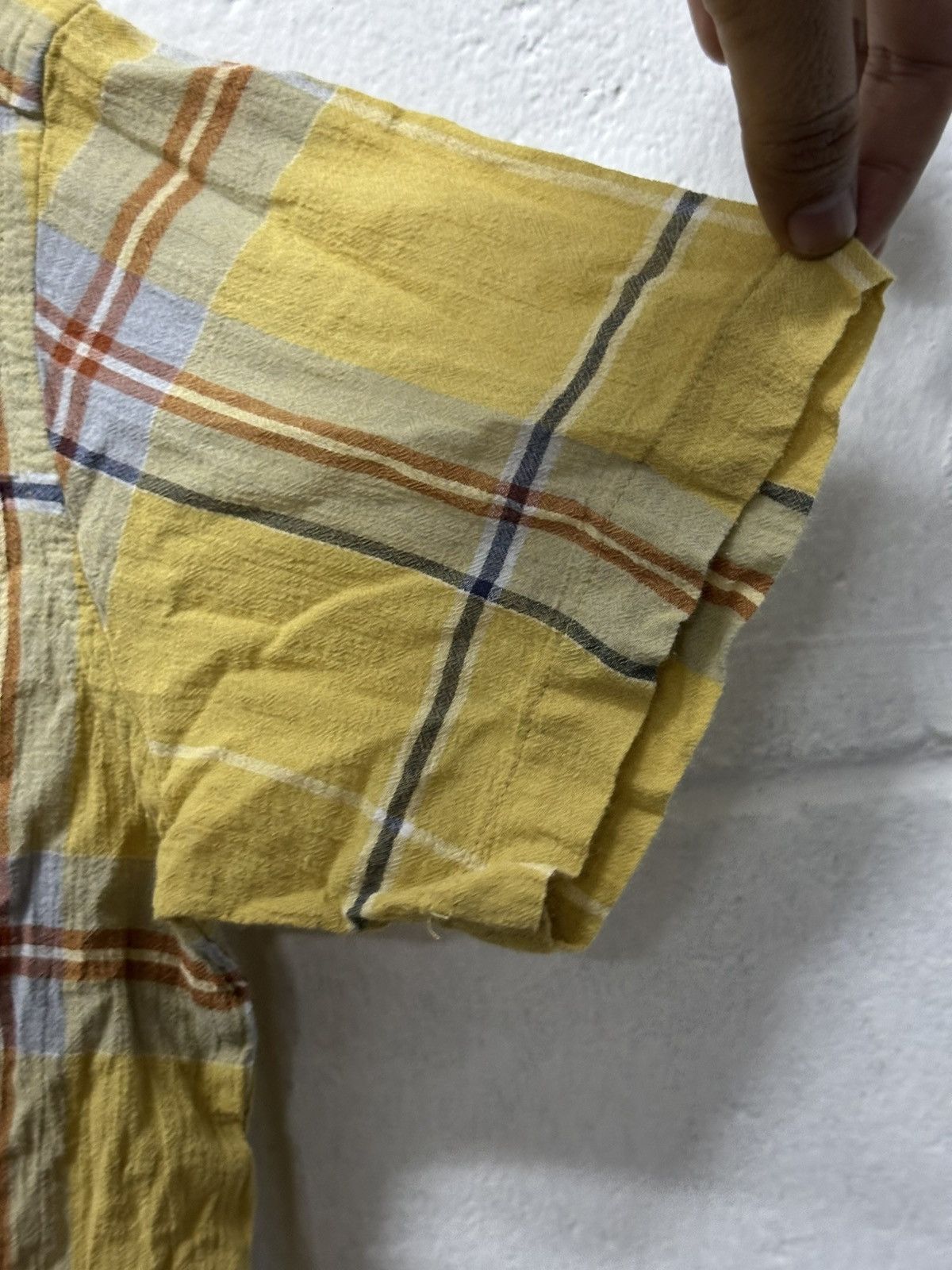 Hai Sporting Gear × Issey Miyake 1990- Hai Sporting Gear Cotton Single Pocket Button Up Shirt Size US M / EU 48-50 / 2 - 9 Thumbnail