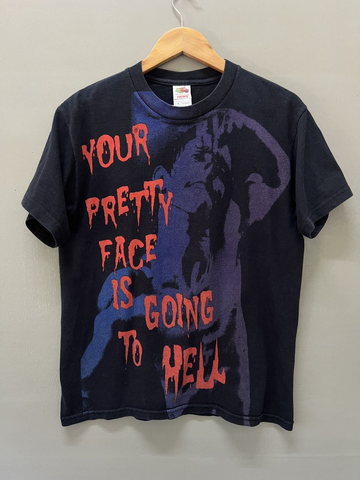 Band Tees Vintage Iggy Pop Fullprint The Stooges Band Tees Size US M / EU 48-50 / 2 - 1 Thumbnail
