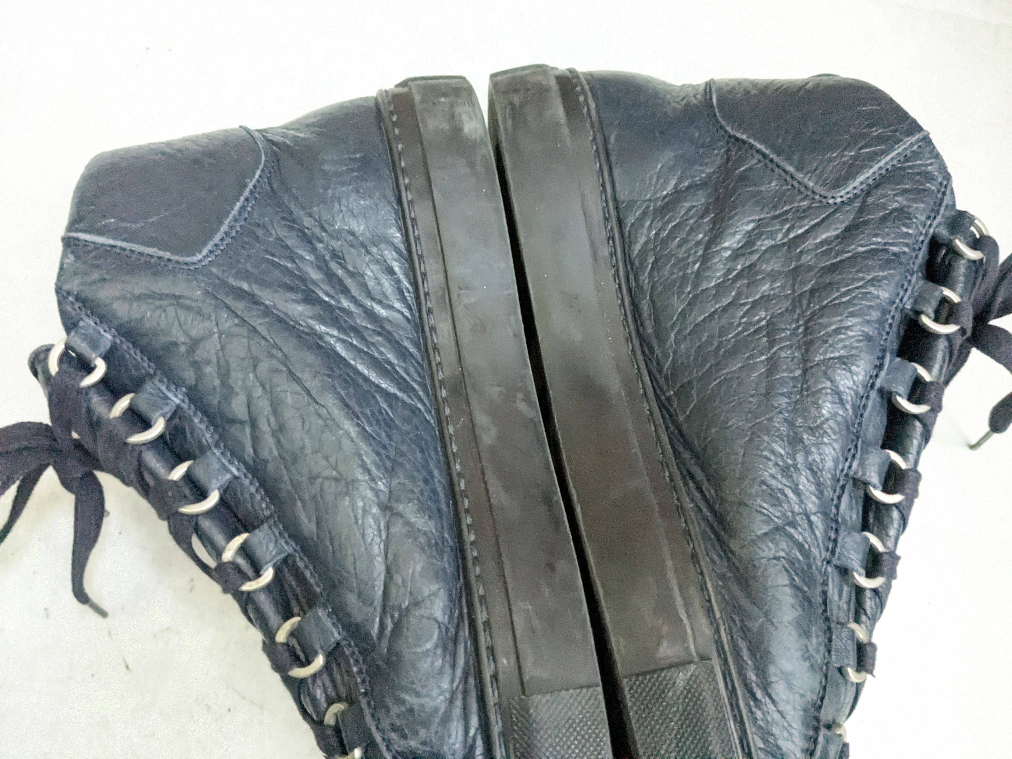 Balenciaga Balenciaga Arena Sneakers Navy Blue 9 High Tops Size US 9 / EU 42 - 10 Thumbnail