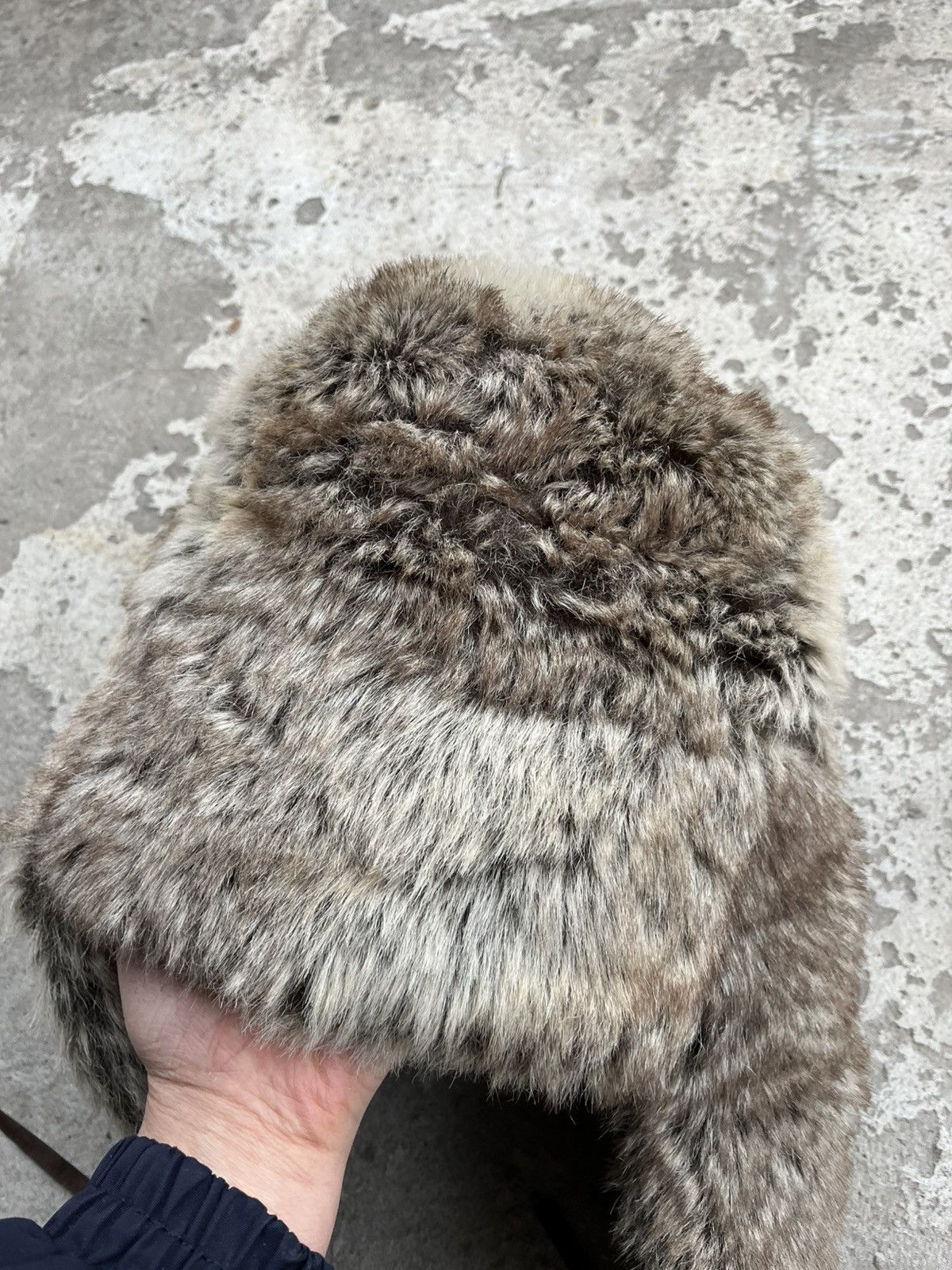 Hysteric Glamour × If Six Was Nine × Le Grande Bleu (L.G.B.) 90s Japanese Fur Faux Fuzzy Trapper Mohair Ushanka Hat Y2K Size ONE SIZE - 6 Thumbnail
