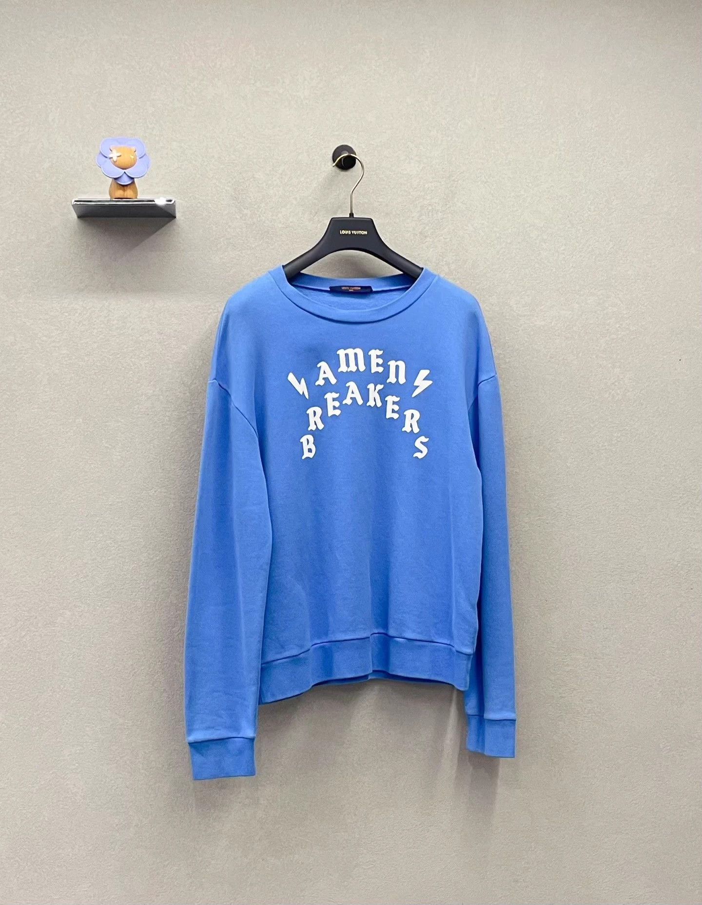 Louis Vuitton LV SS22 Logo Print Crewneck Size M Size US M / EU 48-50 / 2 - 2 Thumbnail