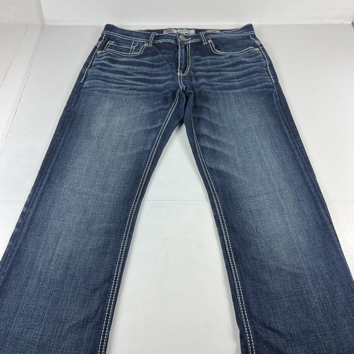 Bke Buckle BKE Jeans Reg Carter Straight Leg Faded Cotton Denim Grailed