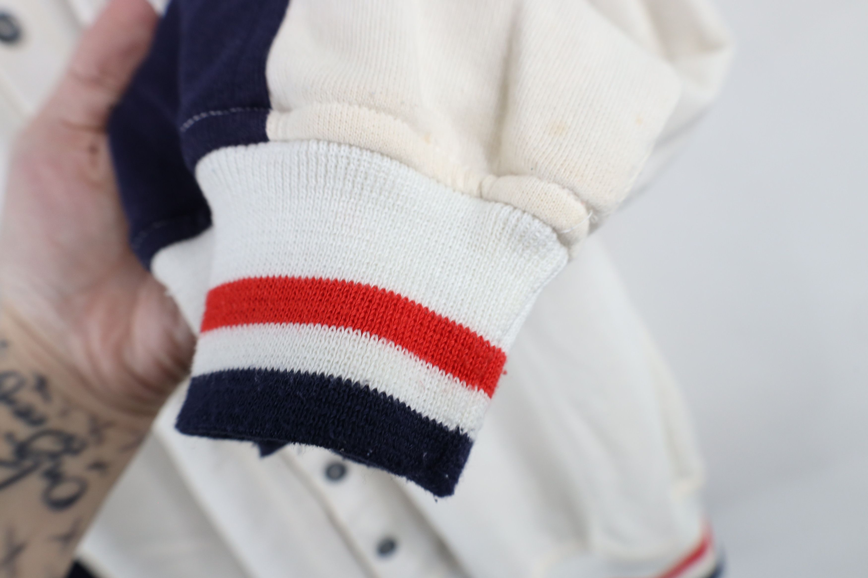 Vintage Vintage 90s Streetwear Button Warm Up Track Jacket Swacket Size US L / EU 52-54 / 3 - 7 Thumbnail
