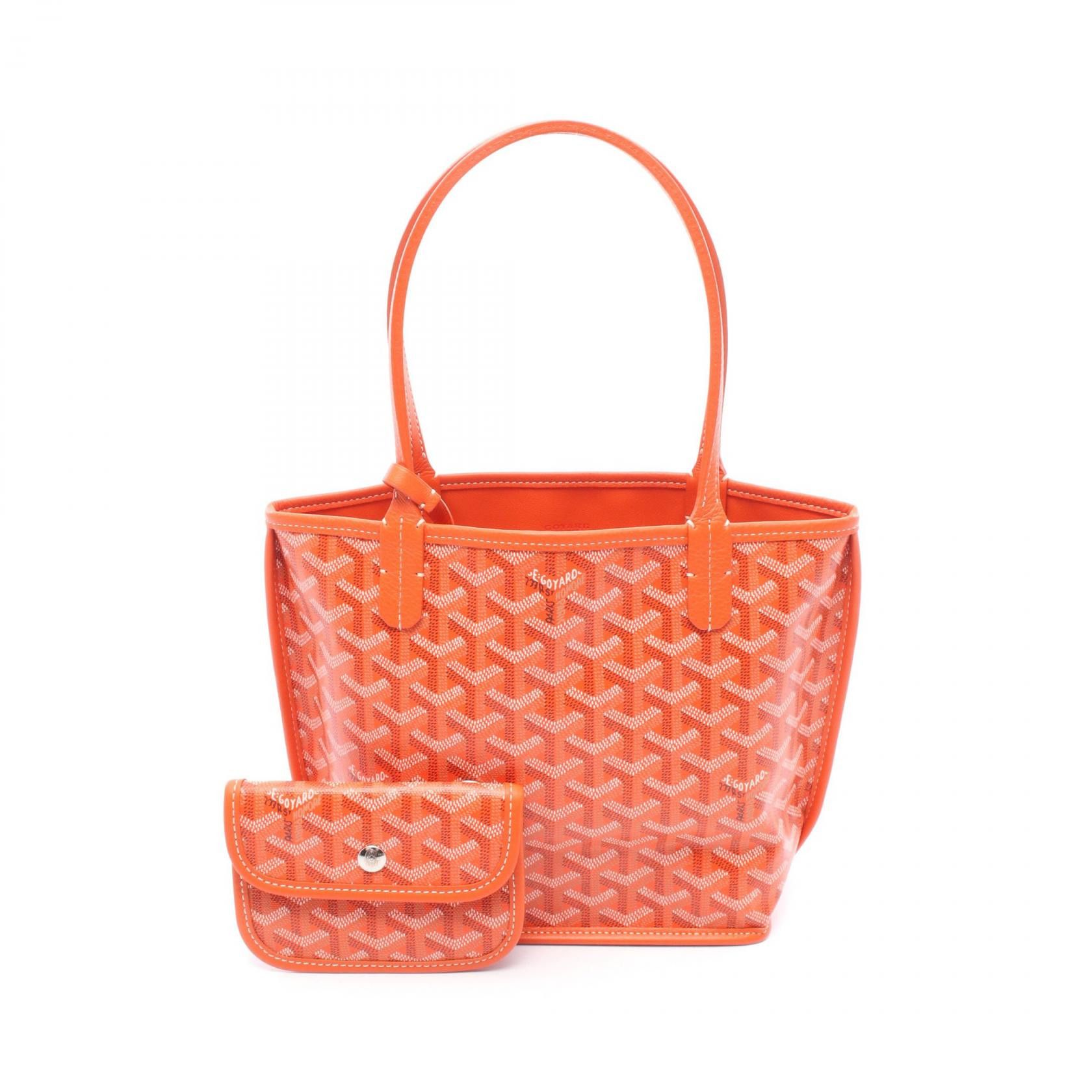 Goyard Goyard Goyard Anjou PVC Coated Canvas Handbag Canvas Handbag Size ONE SIZE - 1 Thumbnail