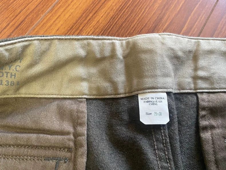 RRL Ralph Lauren RRL Ralph Lauren Old heavyweight cotton wool blended milit Size US 28 / EU 44 - 3 Thumbnail