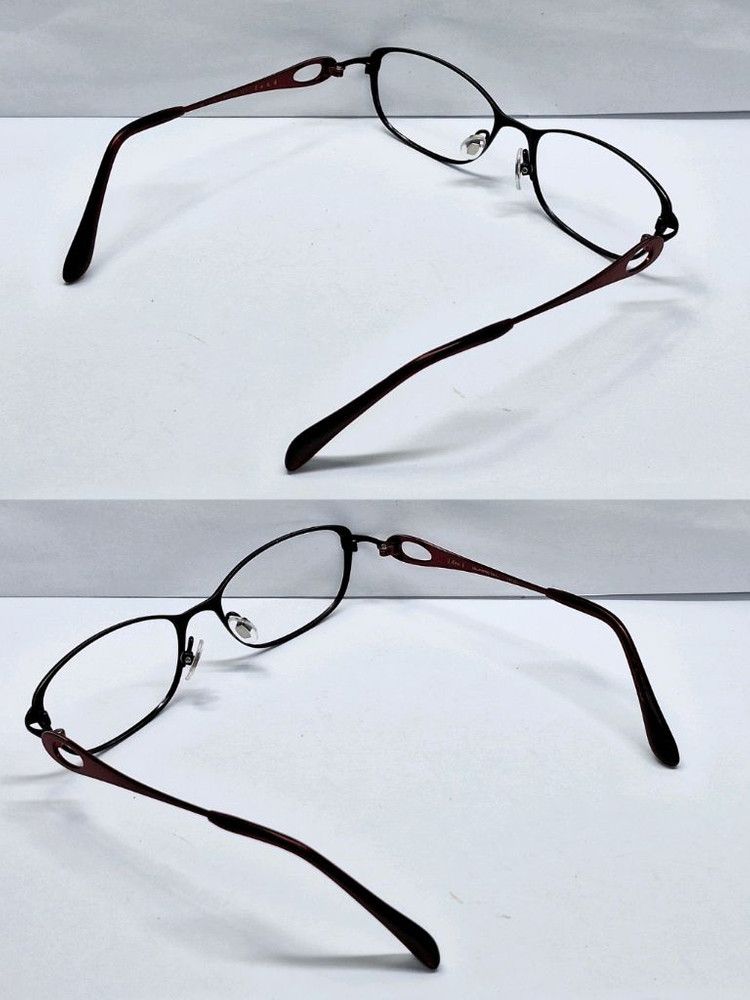 Other SANKO DUN-2105 GUMMETAL Titanium Eyeglasses Frame Oval Size ONE SIZE - 6 Thumbnail