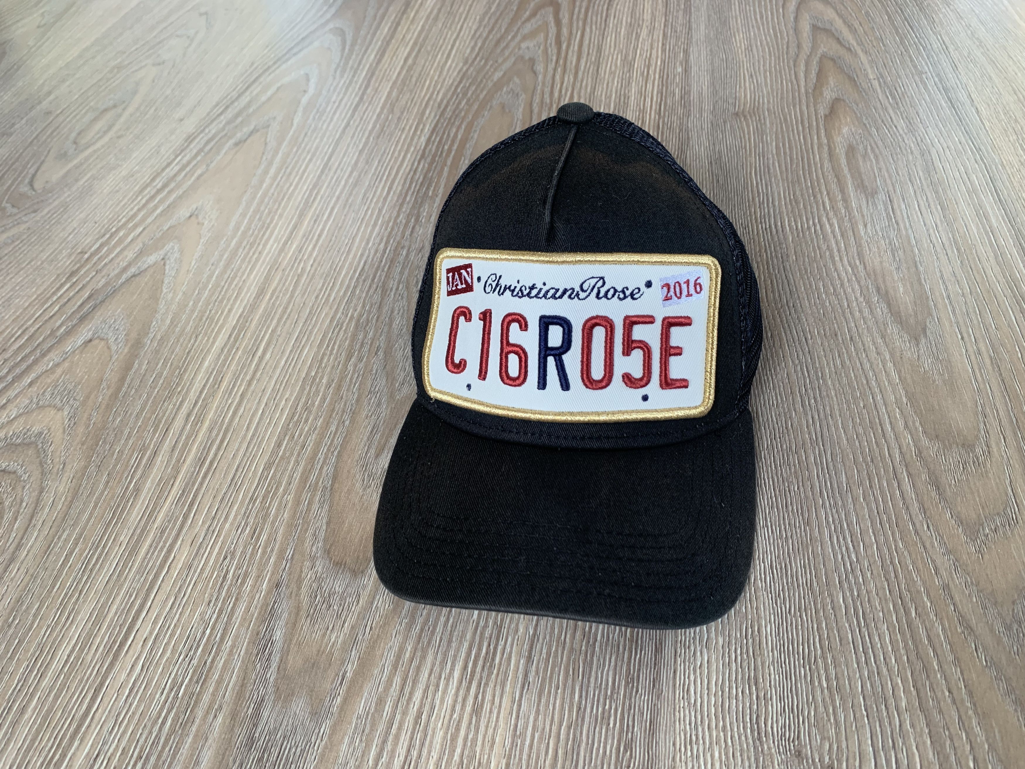Other Christian Rose Men's Vintage Private Plate Trucker Cap Size ONE SIZE - 2 Thumbnail