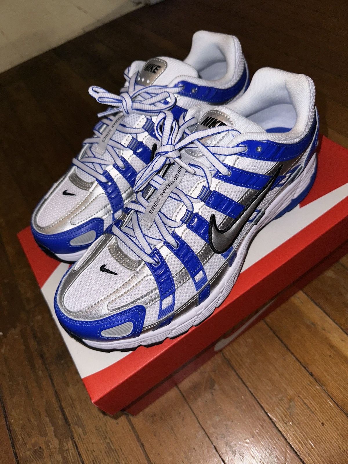 Nike p-6000 Racer Blue/Metallic silver