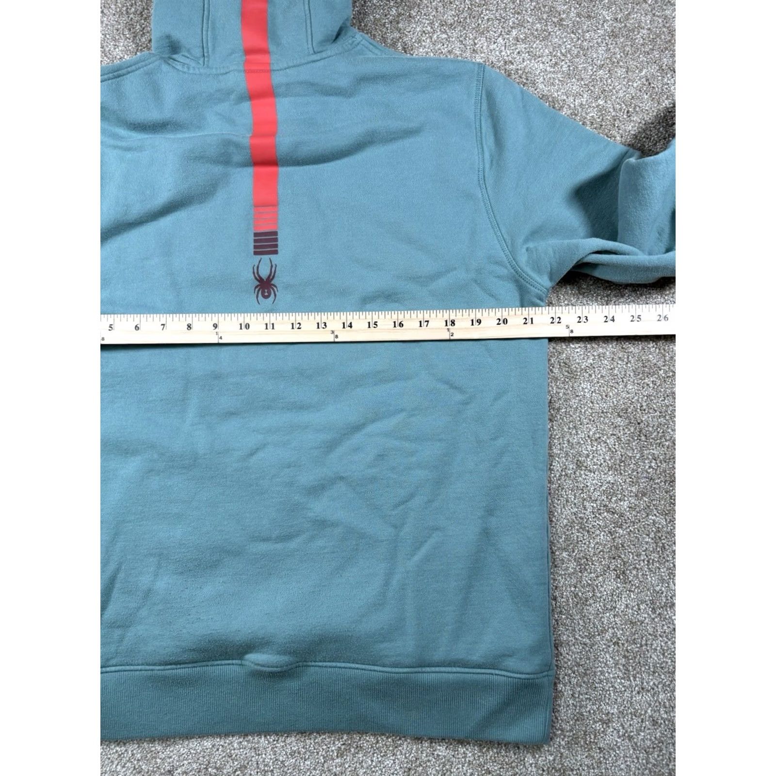 Spyder Spyder Active Hooded Sweatshirt Blue Striped Long Sleeve Men’s Size Medium Size US M / EU 48-50 / 2 - 6 Thumbnail