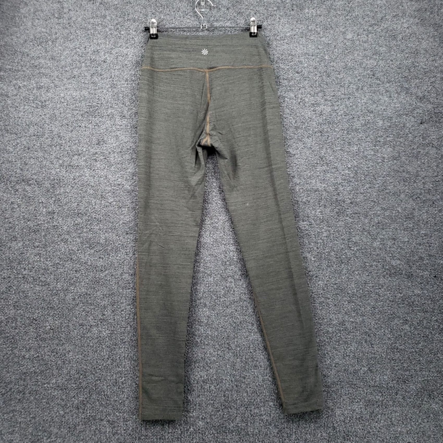 Athleta Athleta Leggings Womens S Gray Space Dye Workout Active Size 28" / US 6 / IT 42 - 2 Thumbnail
