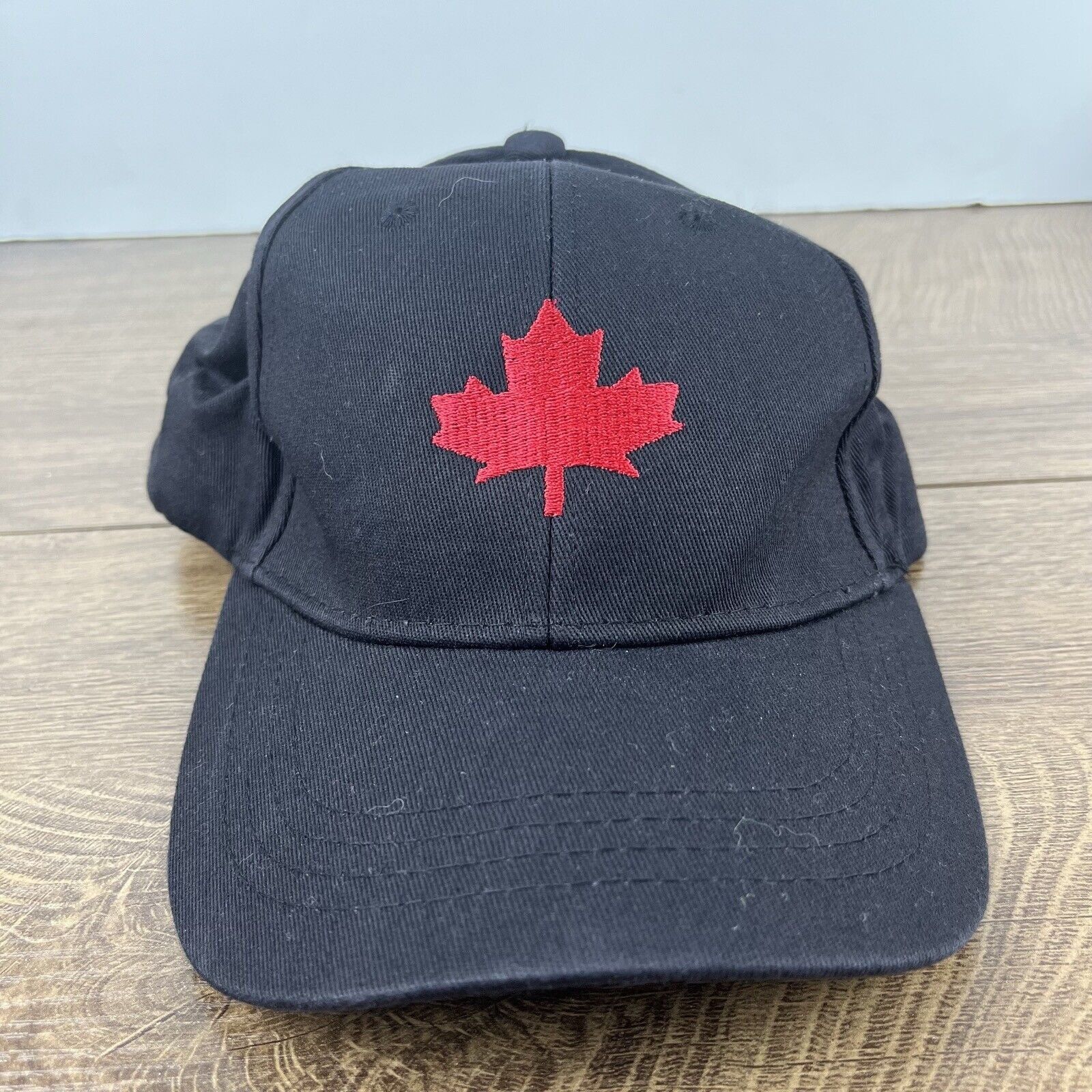Other Canada Hat Canadian Leaf Hat Adjustable Hat Black Hat Adult Size ONE SIZE - 5 Thumbnail