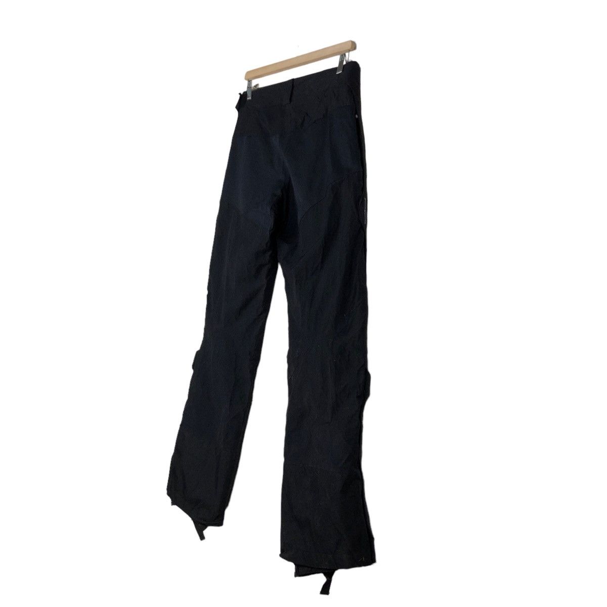 Japanese Brand 🔥Rich Black Cargo Pants Ski Multi Pocket Patagonia Ski Wear Size US 30 / EU 46 - 10 Thumbnail