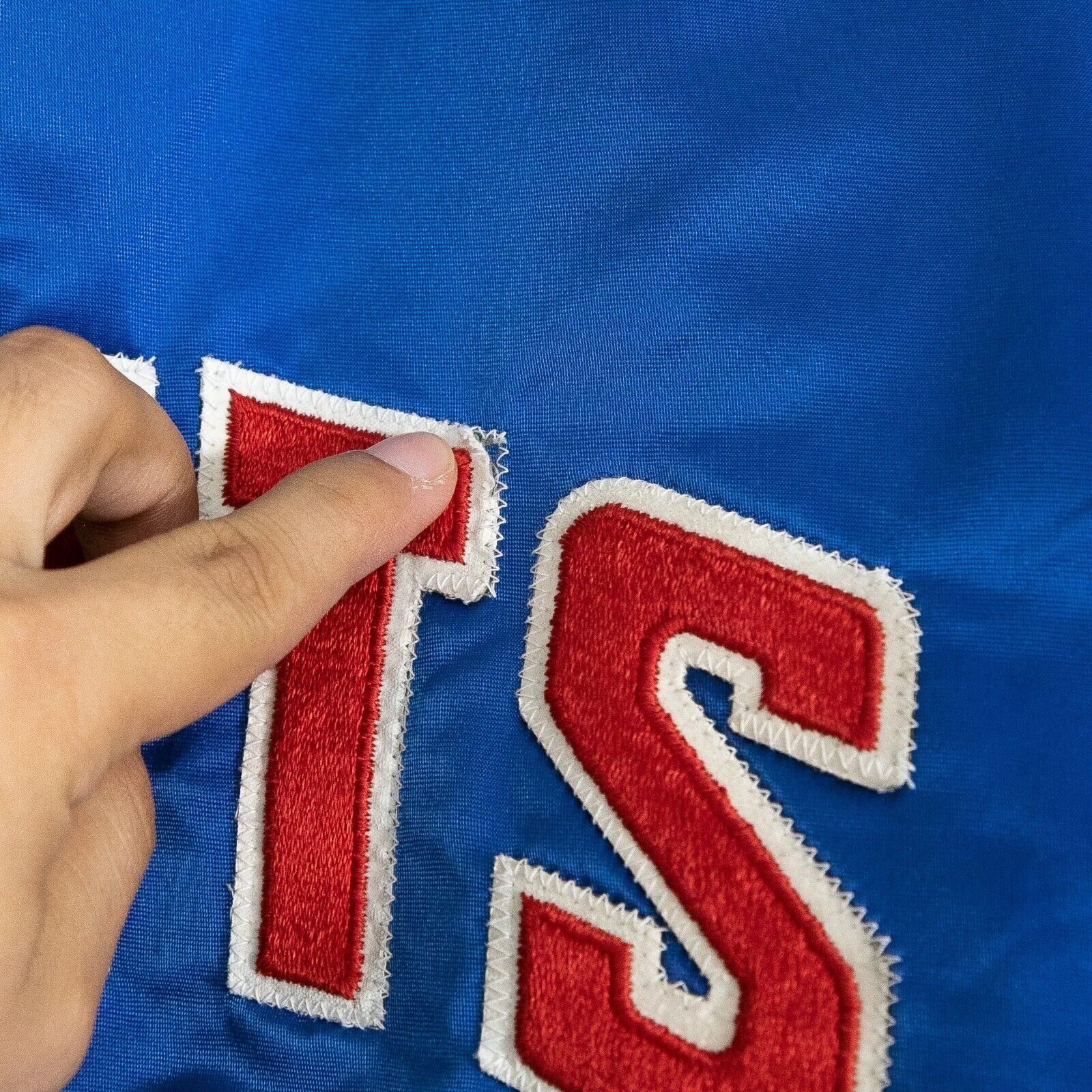 Vintage 90s Starter New York Giants Satin Jacket Mens Medium