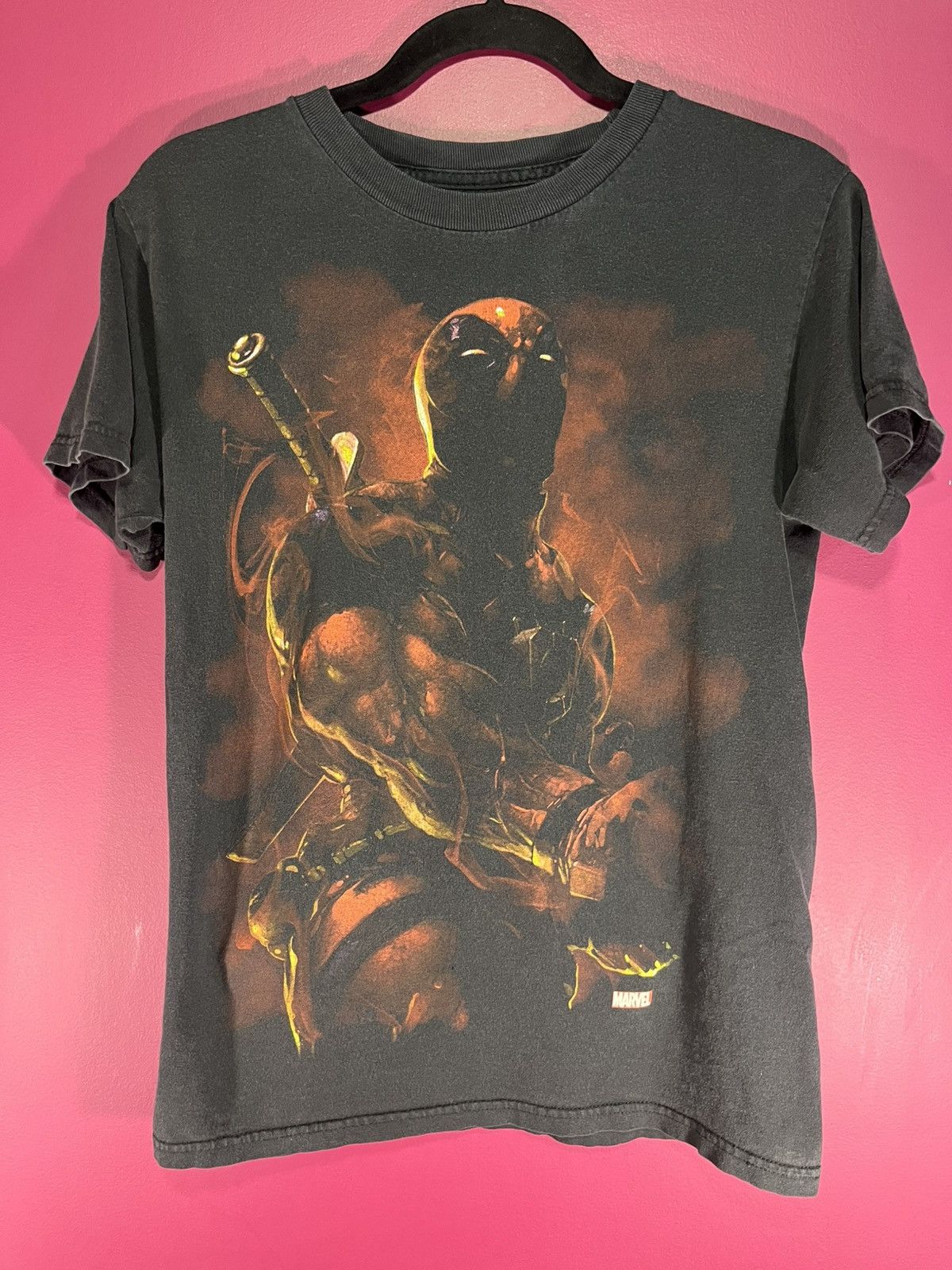 Marvel Comics Deadpool smoke tee Size US S / EU 44-46 / 1 - 1 Thumbnail