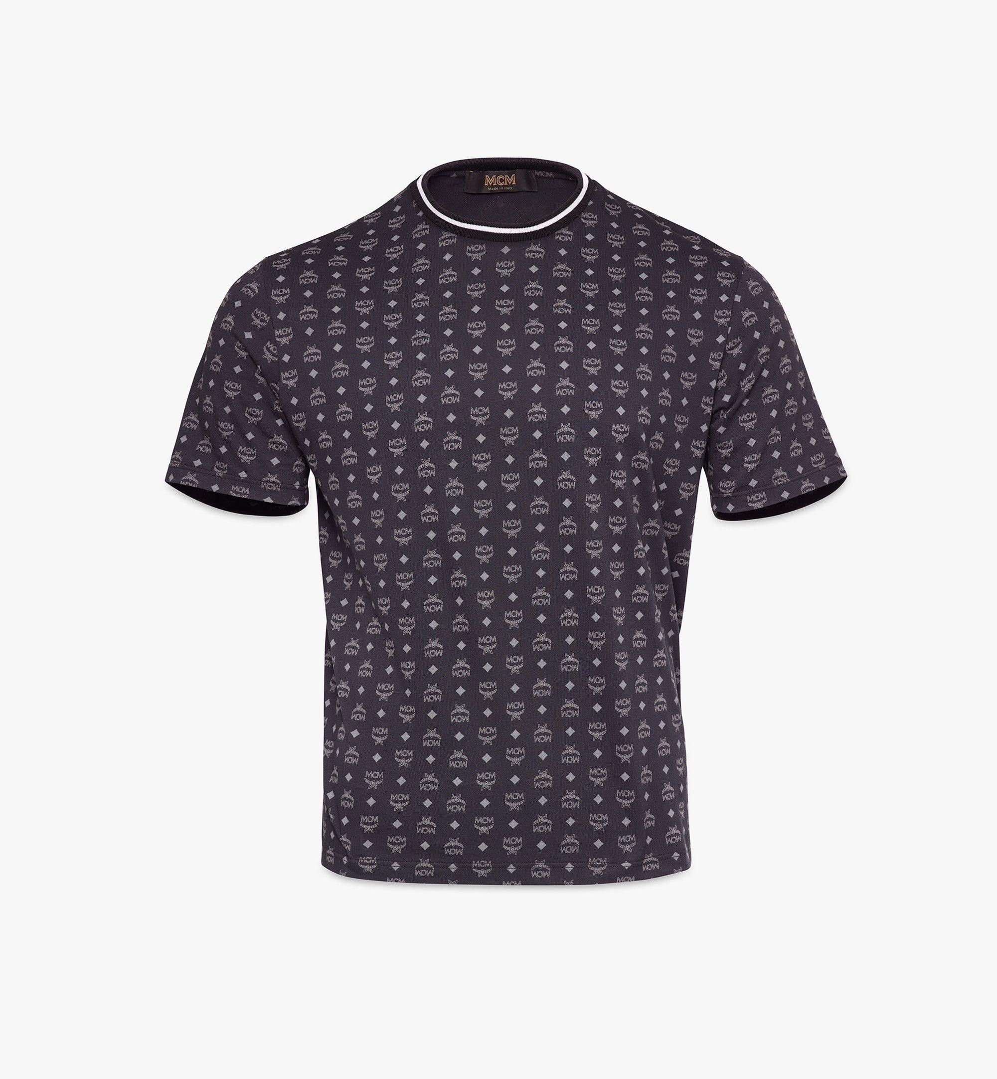 MCM o1mt1gz0525 Visetos Print T-Shirt in Black/Grey Size US S / EU 44-46 / 1 - 1 Thumbnail