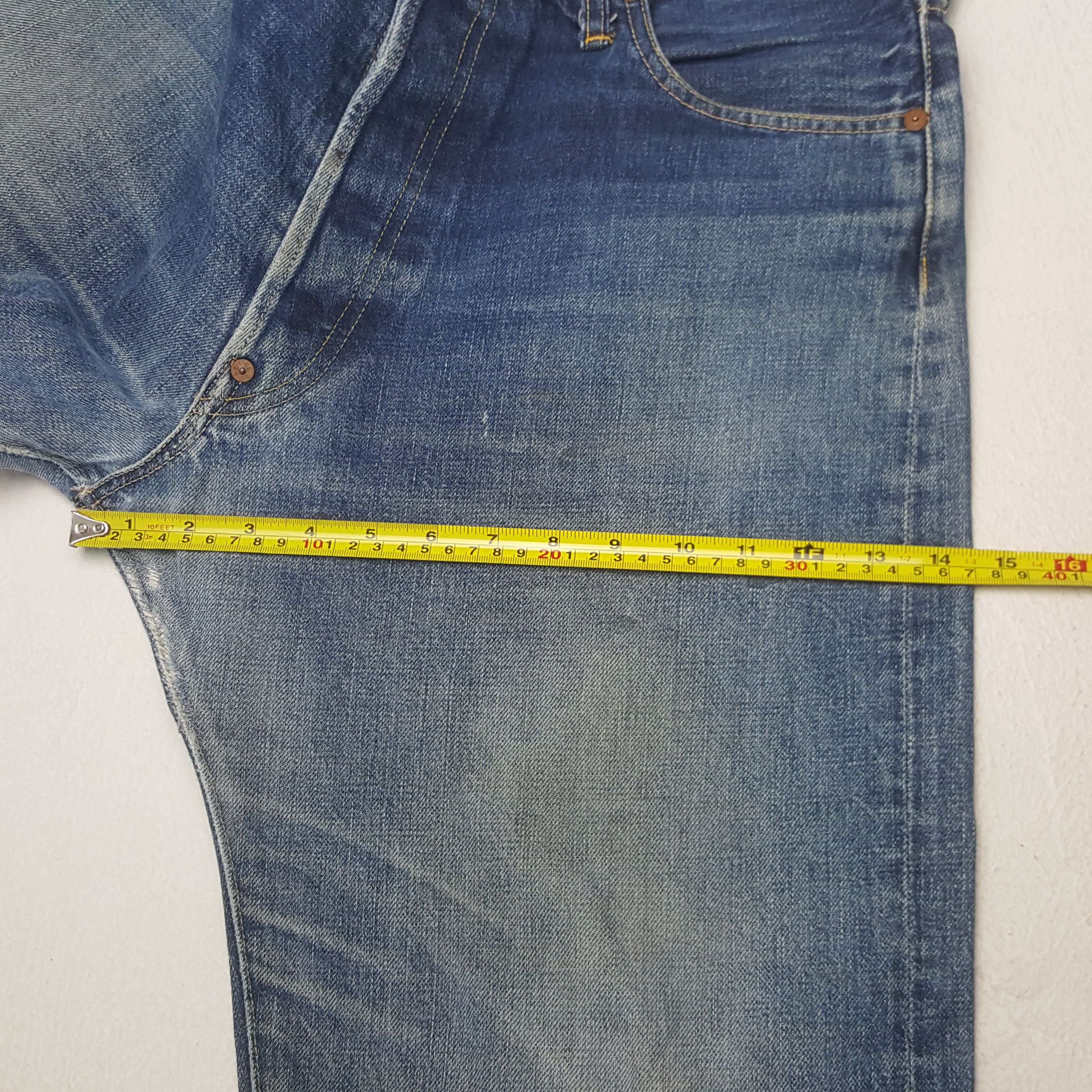 Evisu Vintage Evisu Japanese Daicock Custom Art Denim Jeans RR23 Size US 34 / EU 50 - 11 Thumbnail
