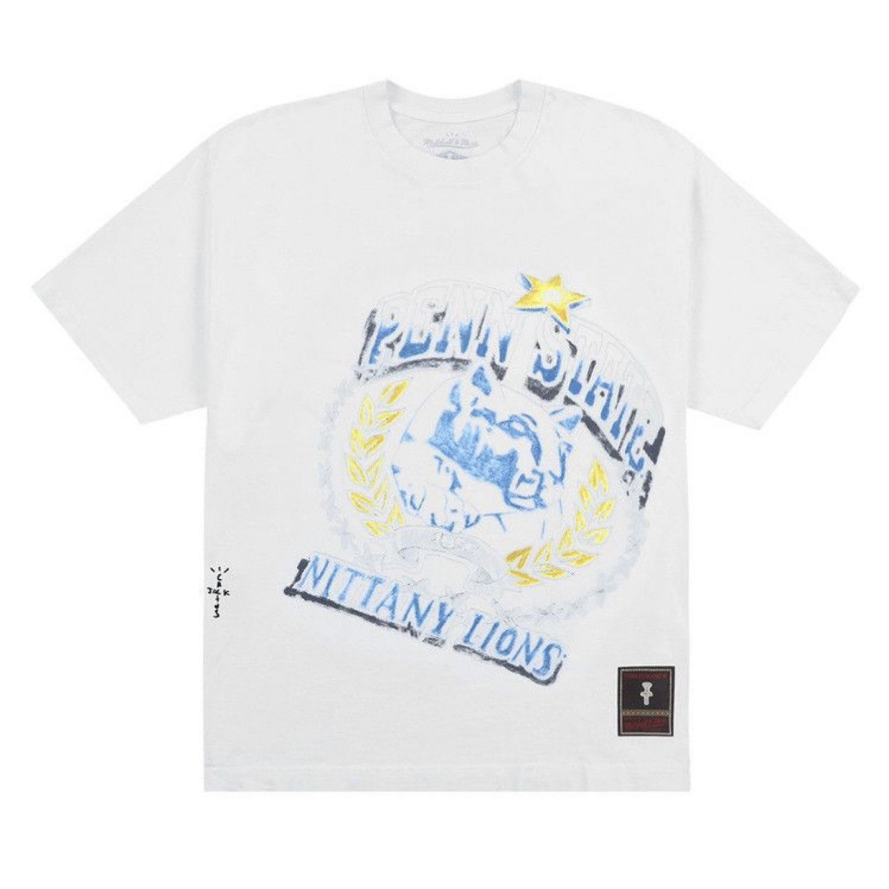 Mitchell & Ness × Travis Scott Travis Scott X Penn State T Shirt Large Size US L / EU 52-54 / 3 - 1 Thumbnail