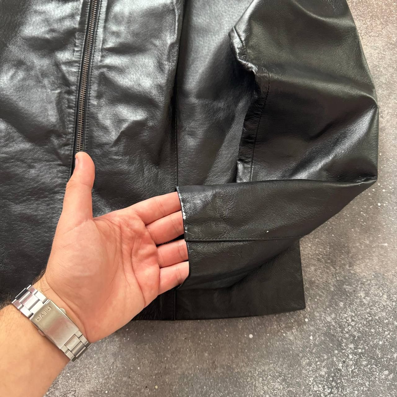 If Six Was Nine Japanese Style Vintage Black Leather Jacket Size M / US 6-8 / IT 42-44 - 11 Thumbnail