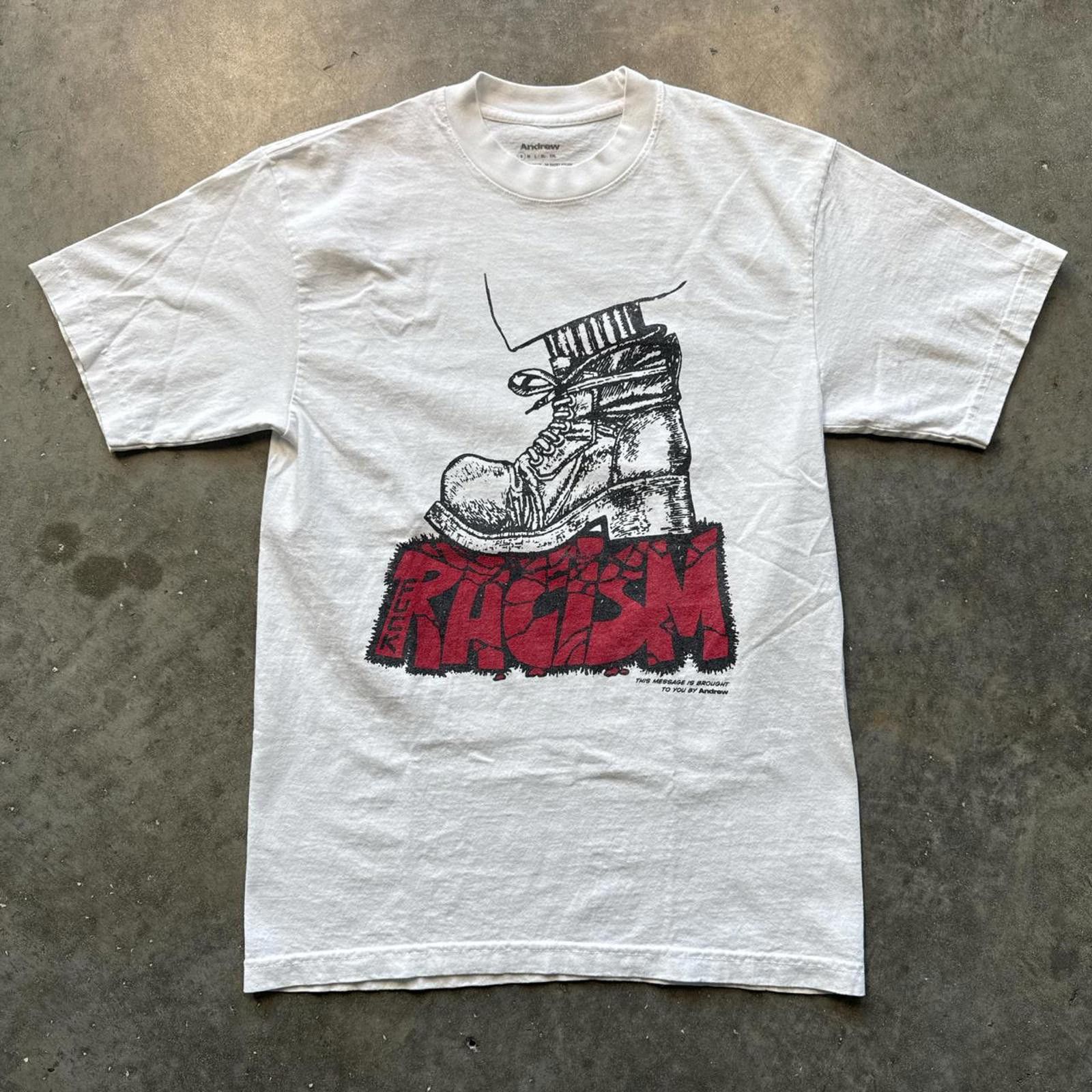 Other Andrew Stomp On "Racism" T-Shirt With Bold Red & Black Size US S / EU 44-46 / 1 - 1 Thumbnail