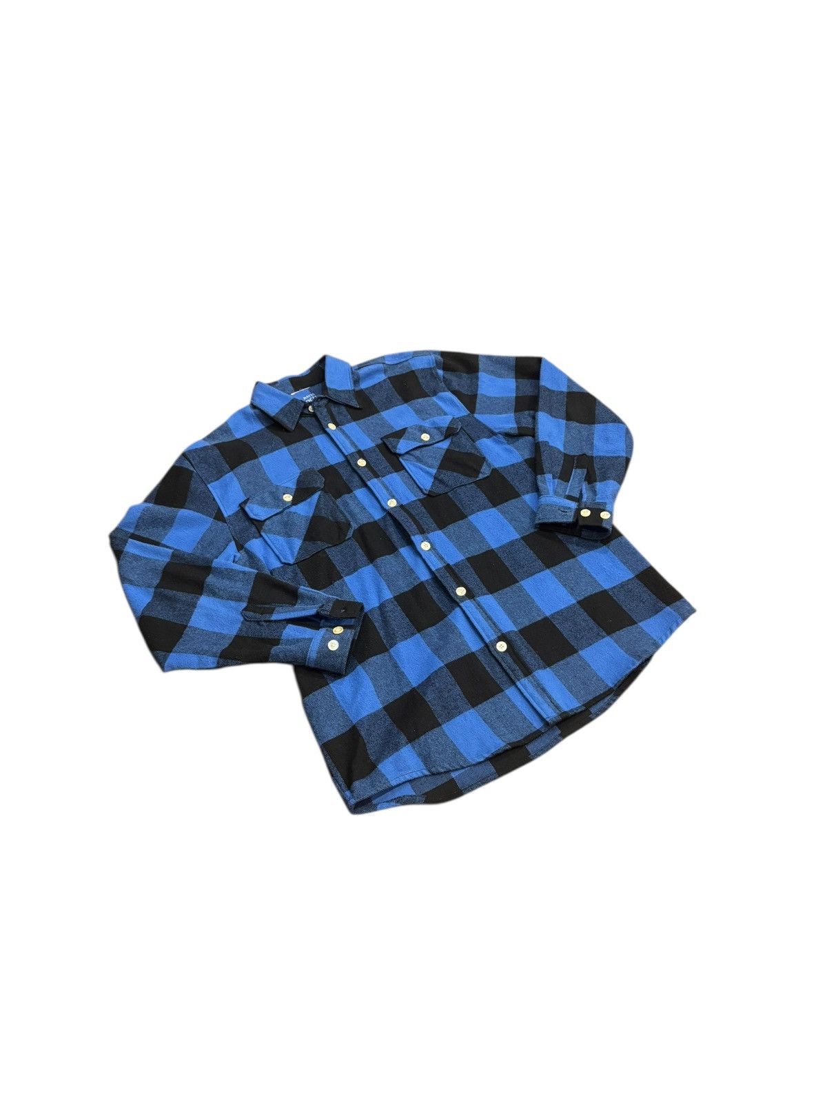 Anti Social Social Club Anti Social Social Club ASSC Blue Plaid BLUR Flannel XL New Size US XL / EU 56 / 4 - 4 Thumbnail