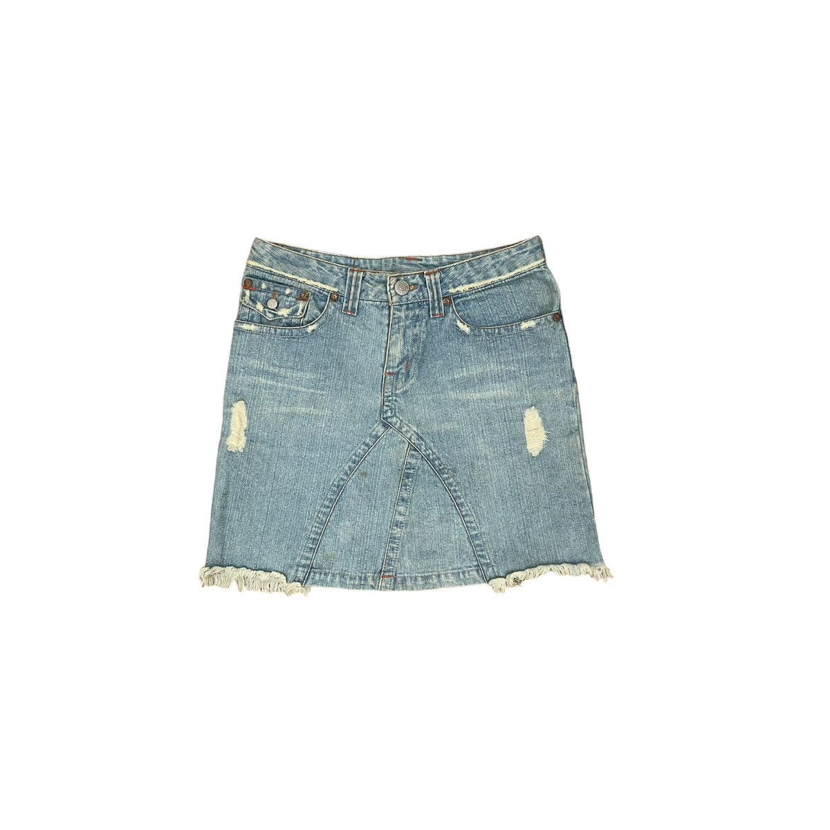 True Religion True religion distressed mini skirt Size 28" / US 6 / IT 42 - 2 Thumbnail