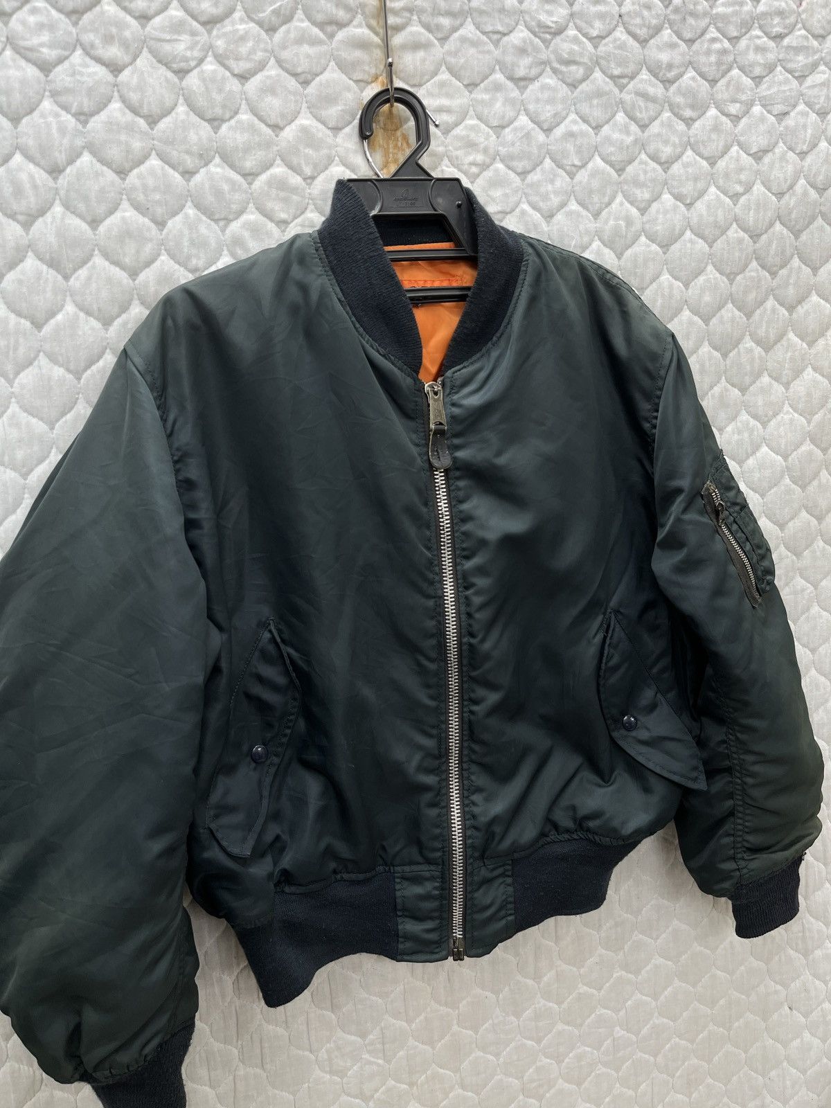 Vintage 🔥🔥🔥STEALS VTG USAF MA1 BOMBER JACKET Size US L / EU 52-54 / 3 - 2 Thumbnail